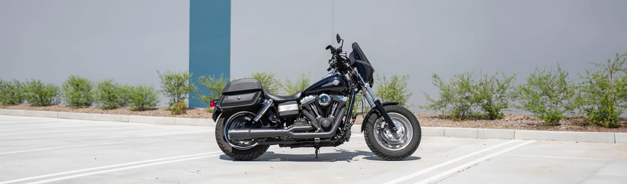 Fxdf Pullback Risers Harley Dyna Fat Bob FXDF/SE Motorcycle Handlebar Risers - VikingBags