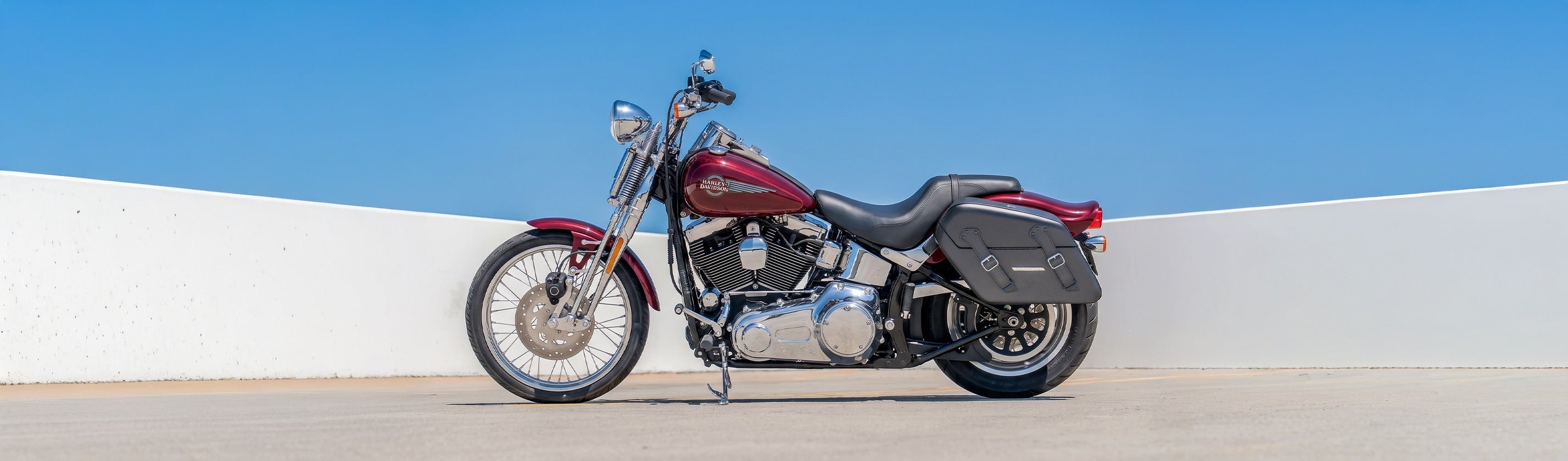 Harley Softail Springer FXSTS/I All Motorcycle Luggage Bags, Parts & Accessories By Bike
