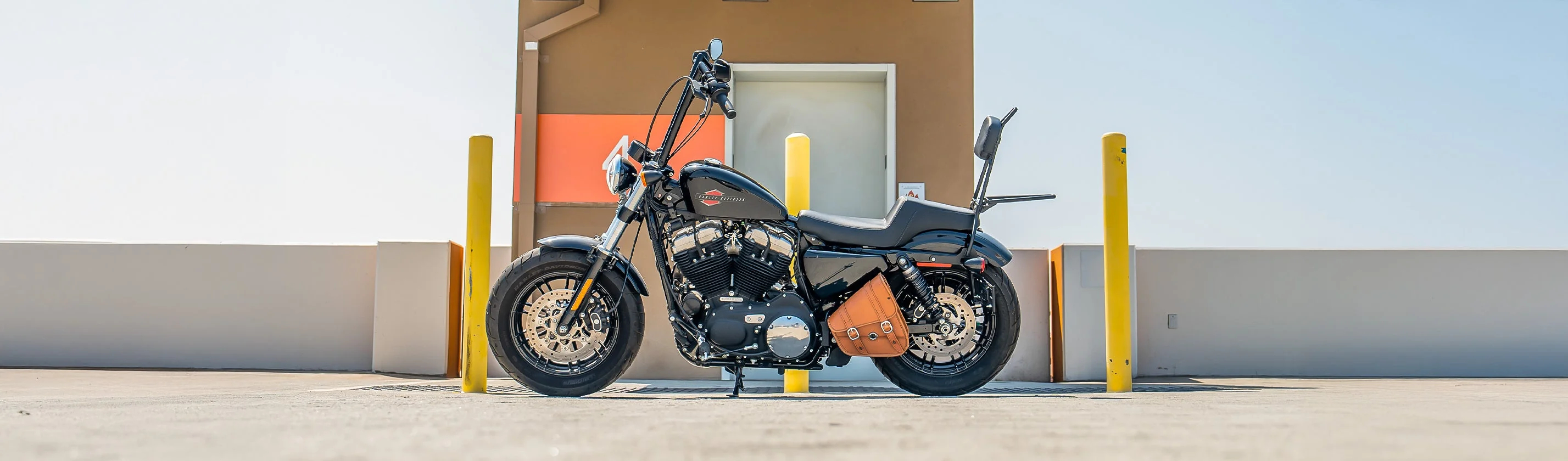 Harley Sportster Swingarm Bags