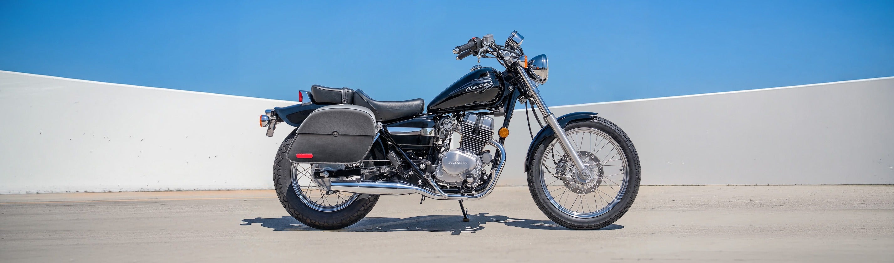 Honda Rebel 250 CMX250C All Motorcycle Luggage Bags, Parts & Accessories By Bike Web Banner