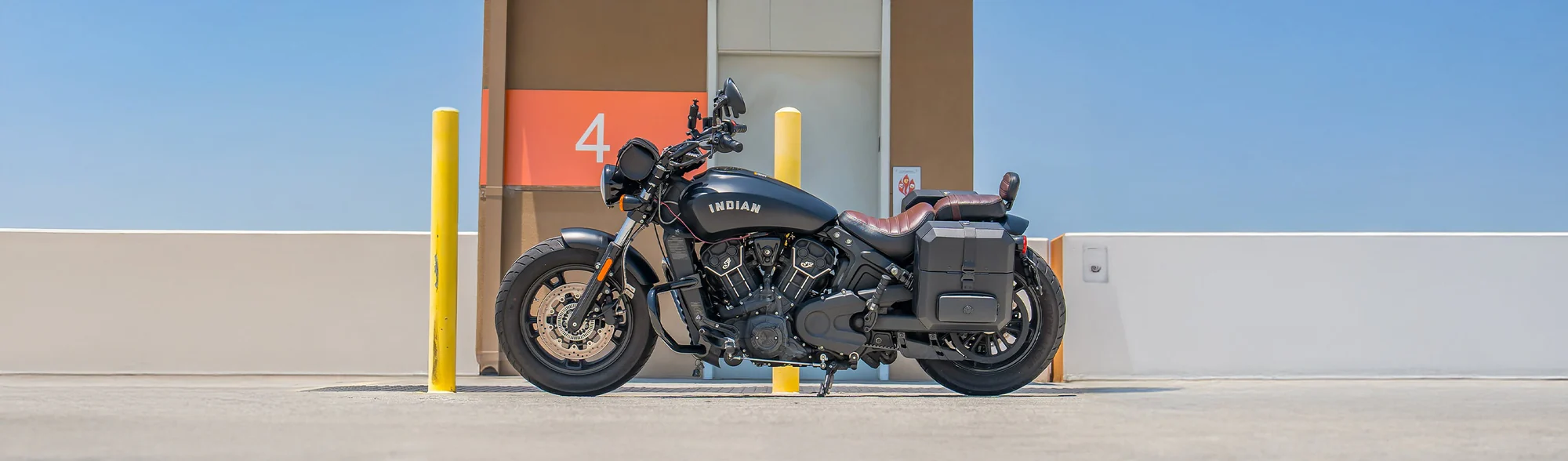 Indian Scout Crash Bars Banner