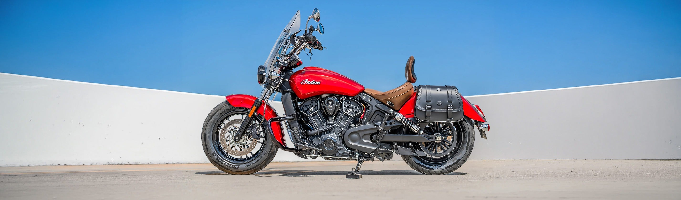 Indian Scout Sixty Crash Bars Banner