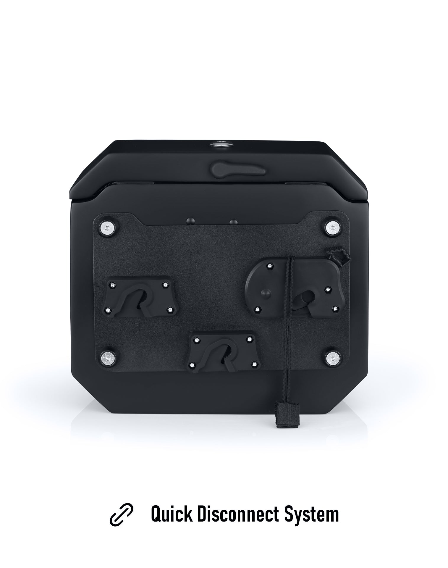 10L - Outlaw Quick-Mount Small Harley Softail Fat Bob FXFB/S Matte Hard Solo Saddlebag (Right Only)