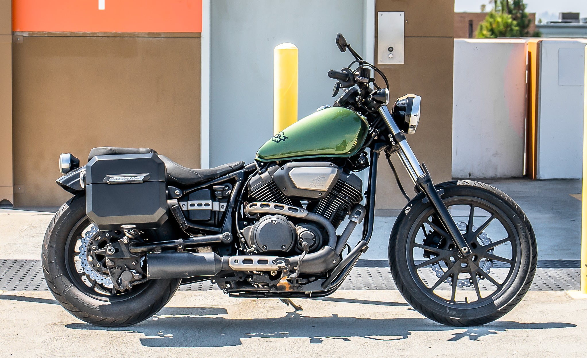 Yamaha Star Bolt 950 2017 Yamaha Bolt Review LED Headlight Mount