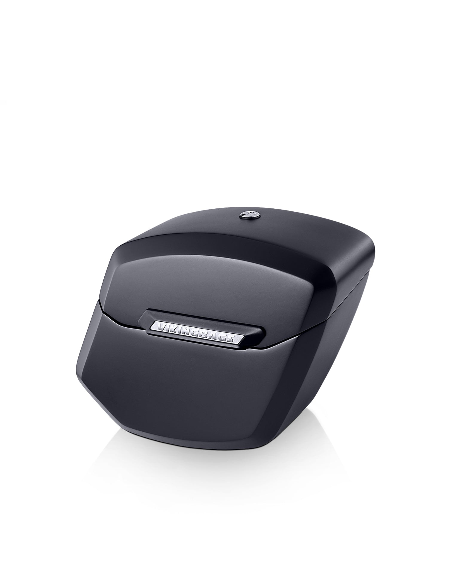 12L - Ironclad Quick Mount Medium Harley Dyna Super Glide Custom FXDC/I Matte Hard Solo Saddlebag (Left Only) Main View