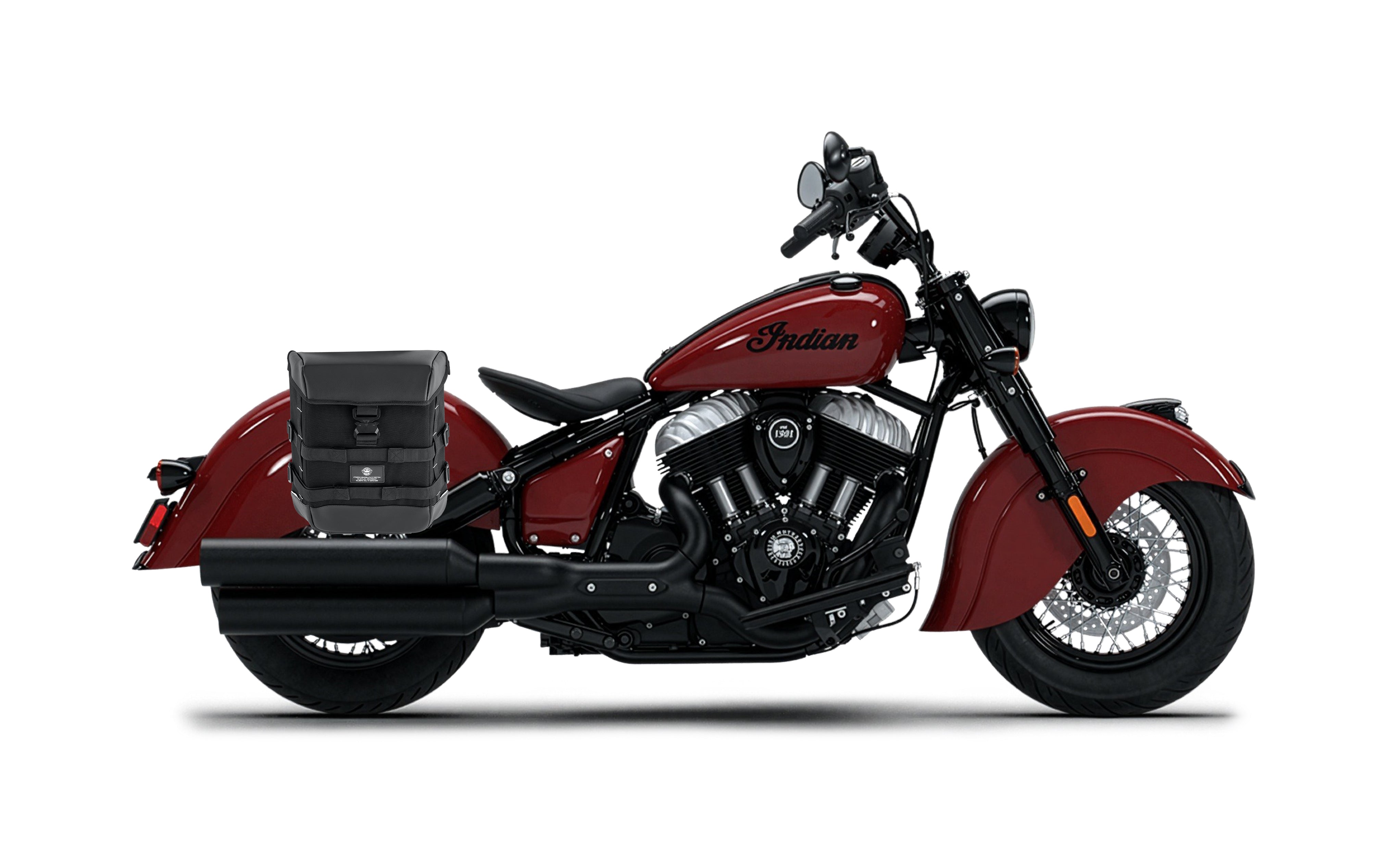 Viking 25L SpiritBlade 2026 Indian Chief Vintage Leather Saddlebags