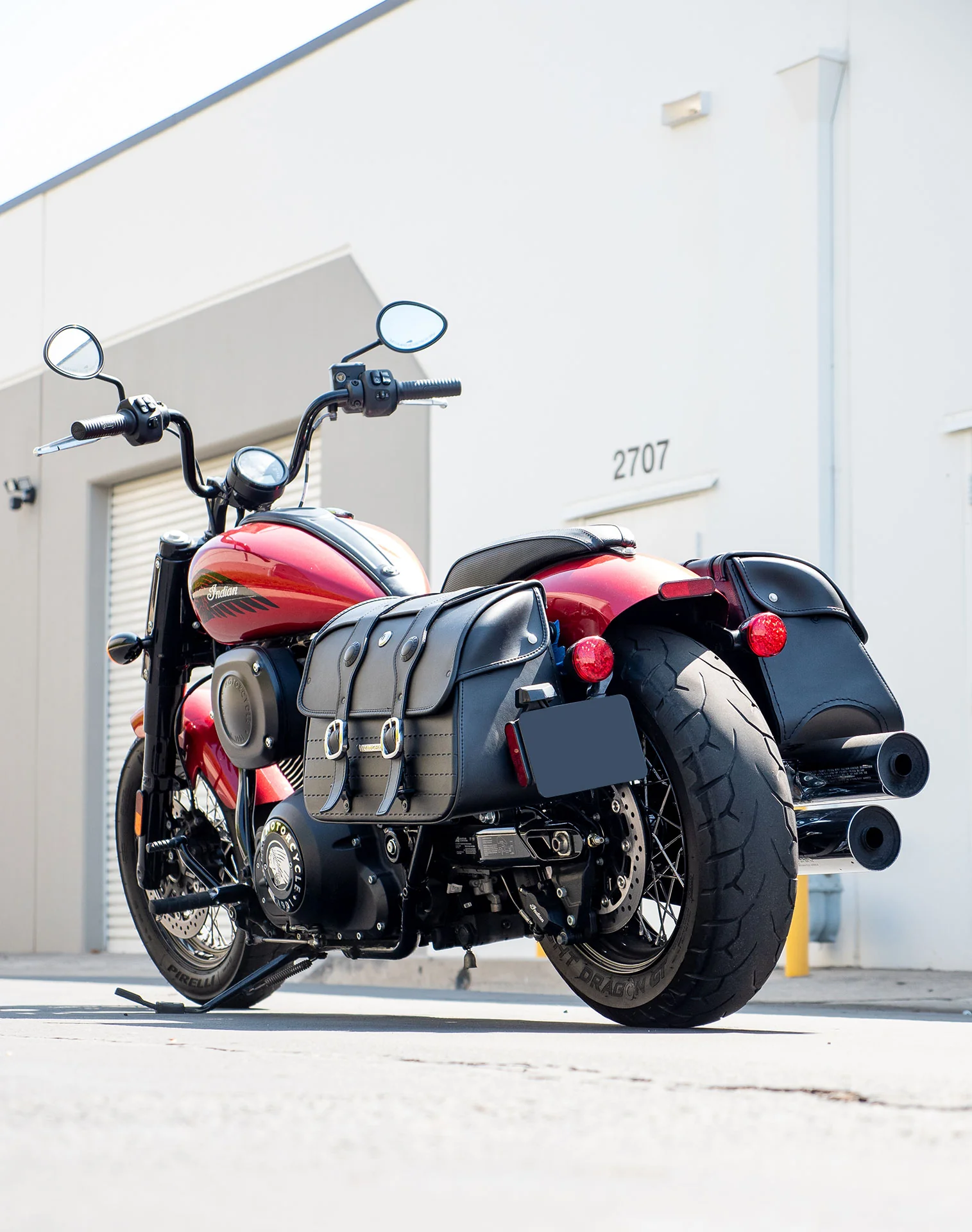 2025+ Indian Super Chief Dark Horse Motorcycle Luggage Bags, Parts & Accessories