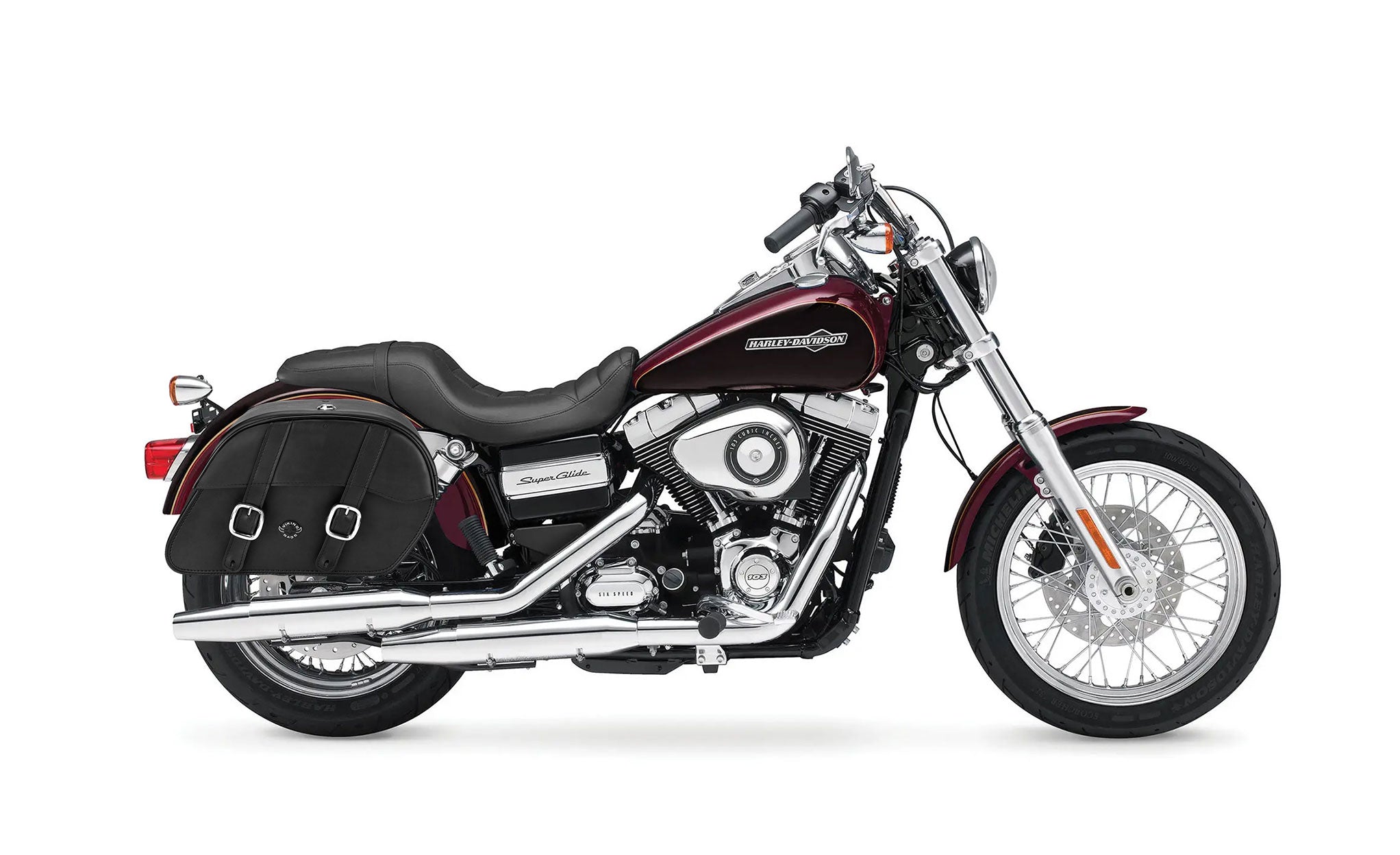 Viking 22L Skarner Medium Lockable Harley Dyna Super Glide Custom FXDC