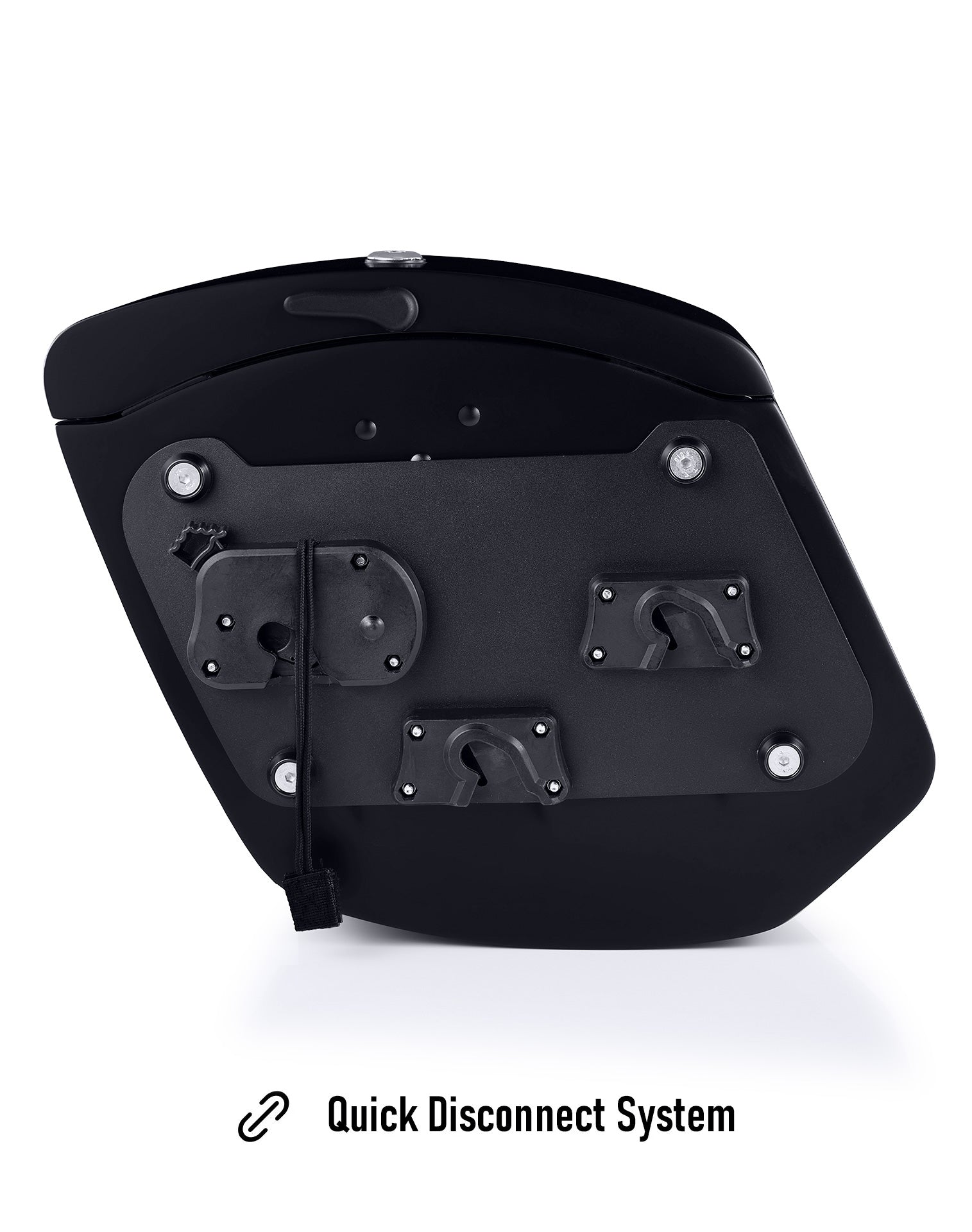 24L - Ironclad Quick-Mount Medium 2026 Indian Chief Vintage Matte Hard Saddlebags Quick Disconnect System