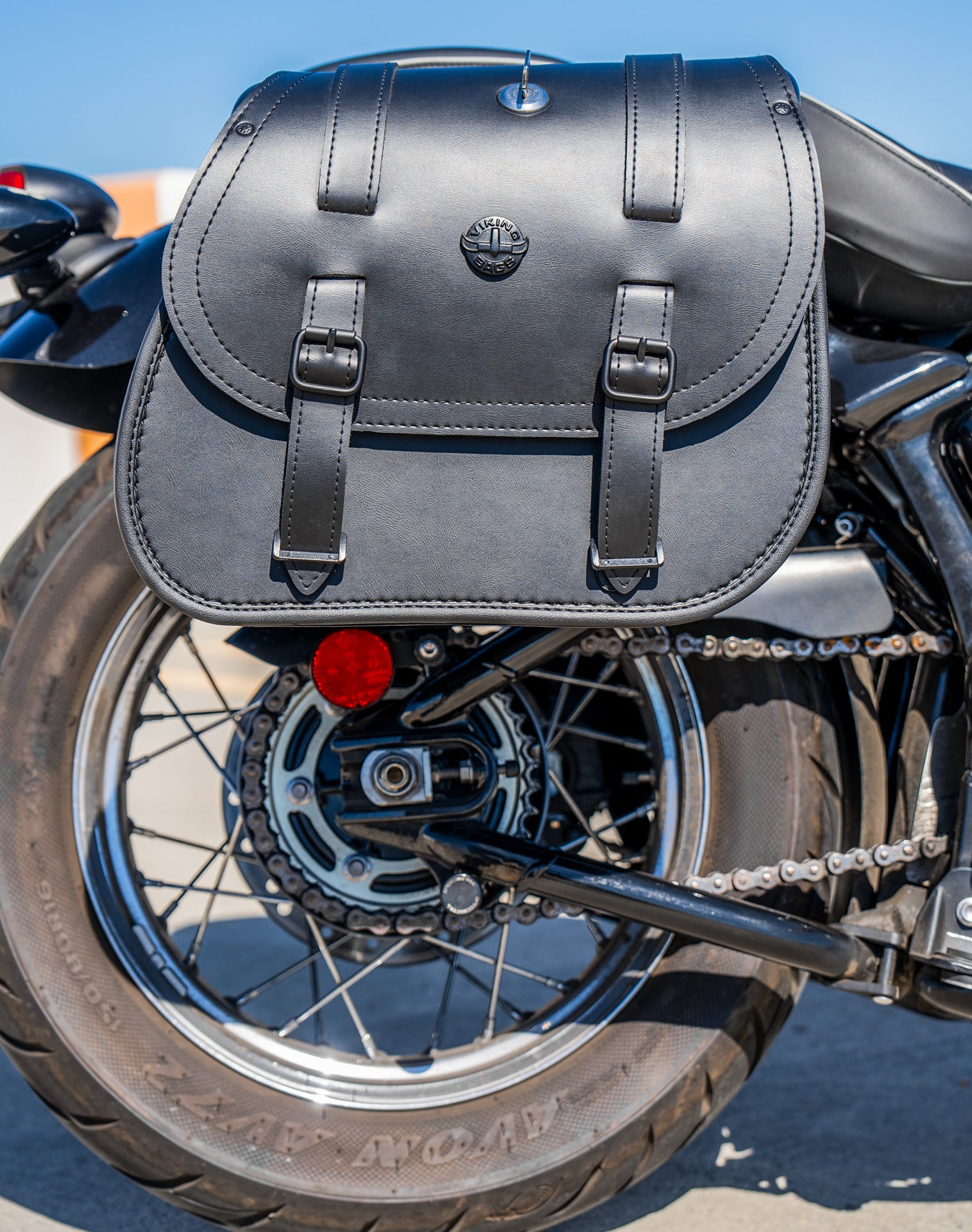 25L - Outrider Medium Quick-Mount Triumph Bonneville Speedmaster Saddlebags Lifestyle