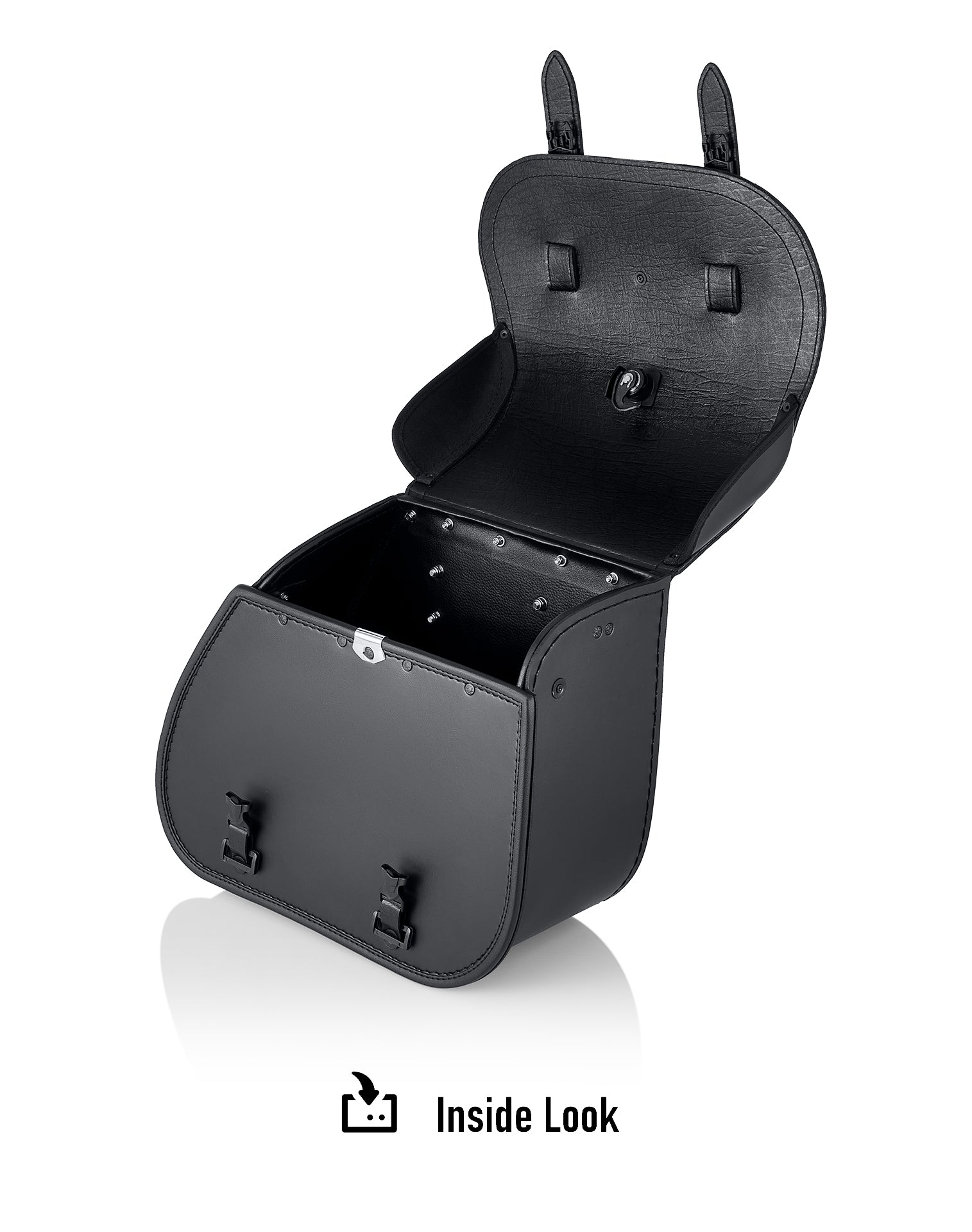 25L - Outrider Medium Quick-Mount Triumph Bonneville Speedmaster Saddlebags Lifestyle Inside Look