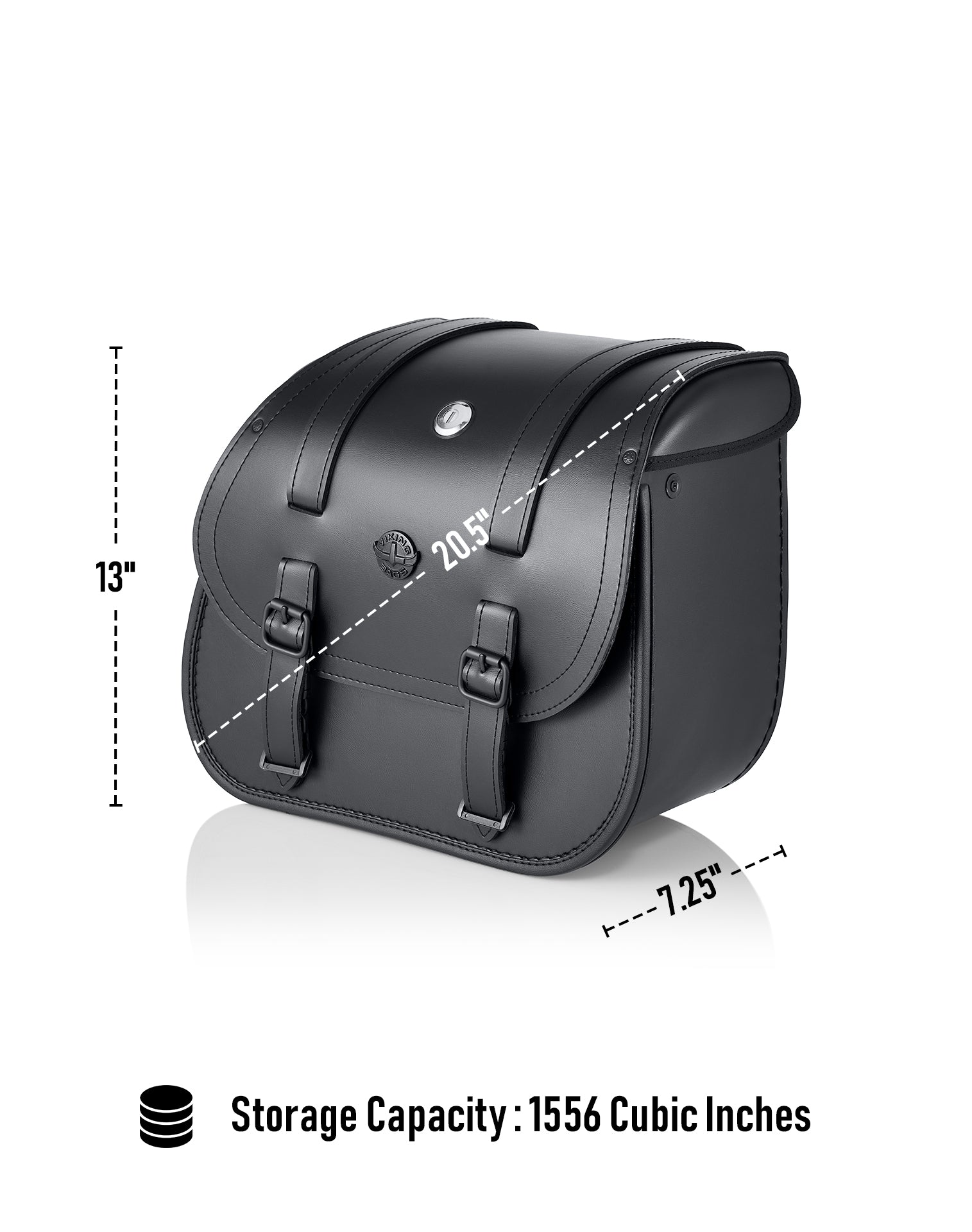 25L - Outrider Medium Quick-Mount Triumph Bonneville Speedmaster Saddlebags Storage Capacity