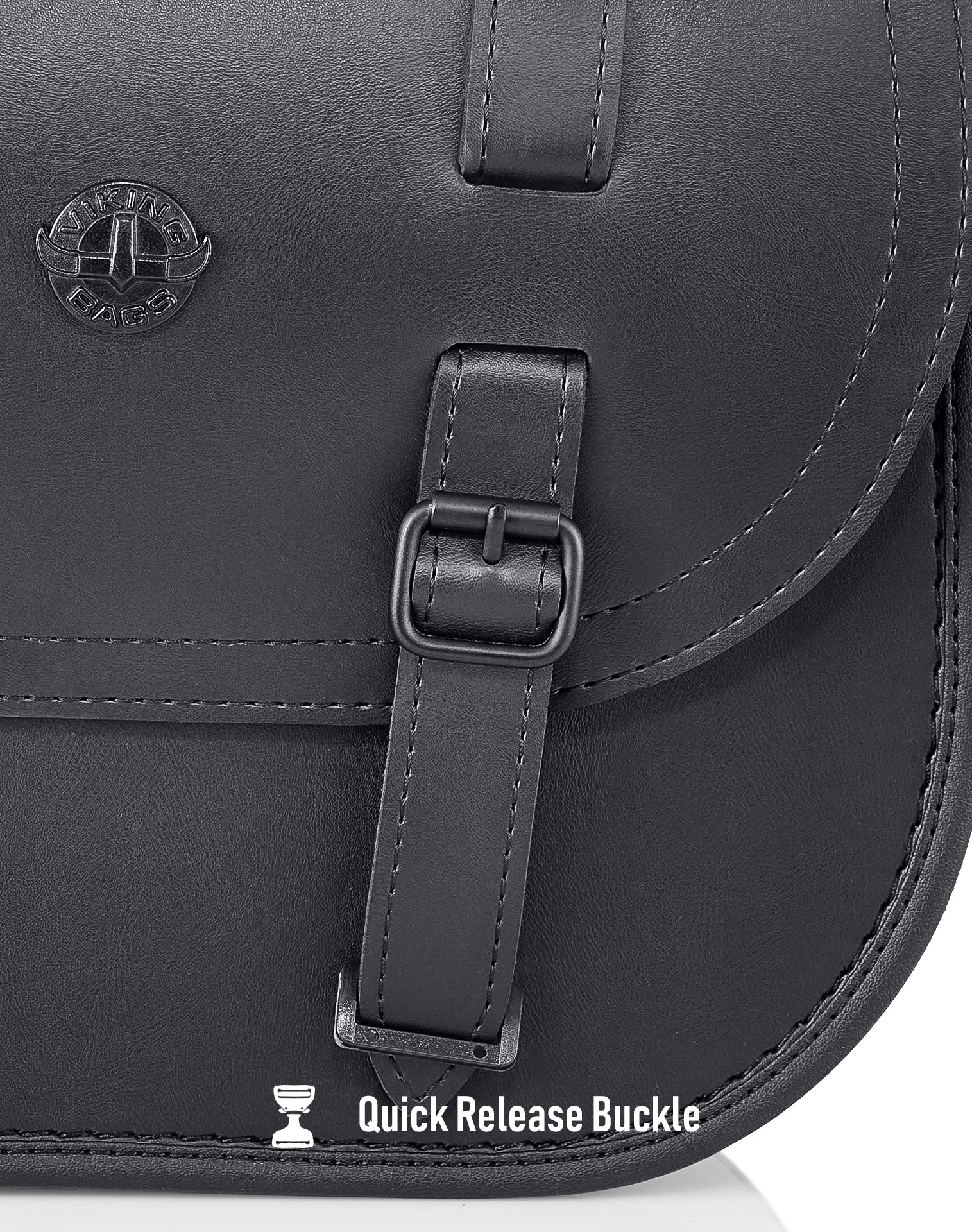 25L - Outrider Medium Quick-Mount Triumph Bonneville Speedmaster Saddlebags Lifestyle Quick Release Buckle