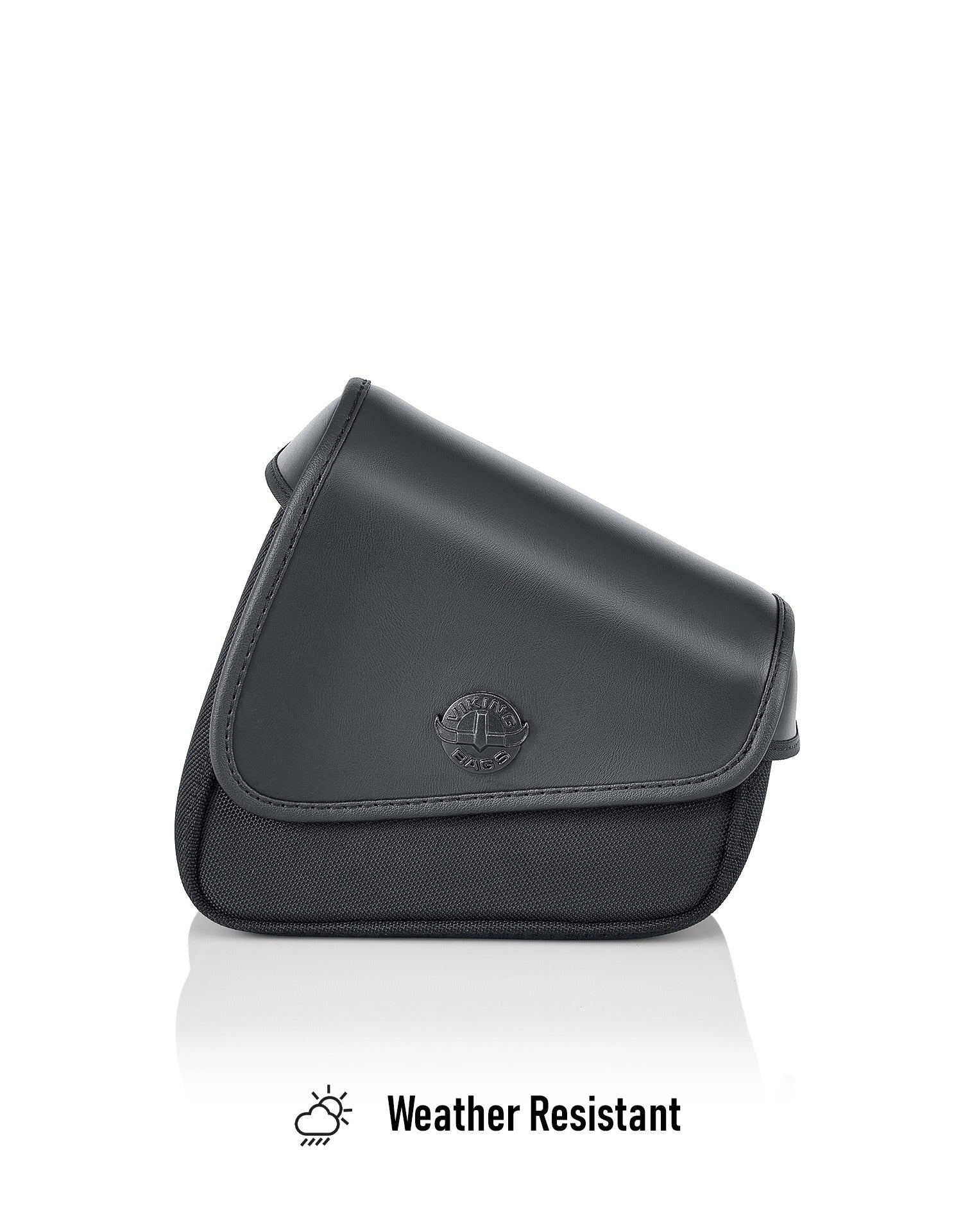 2L - Waylon Triumph Bonneville Speedmaster Leather Motorcycle Swingarm Bag (Left Side Only) Weather Resistant