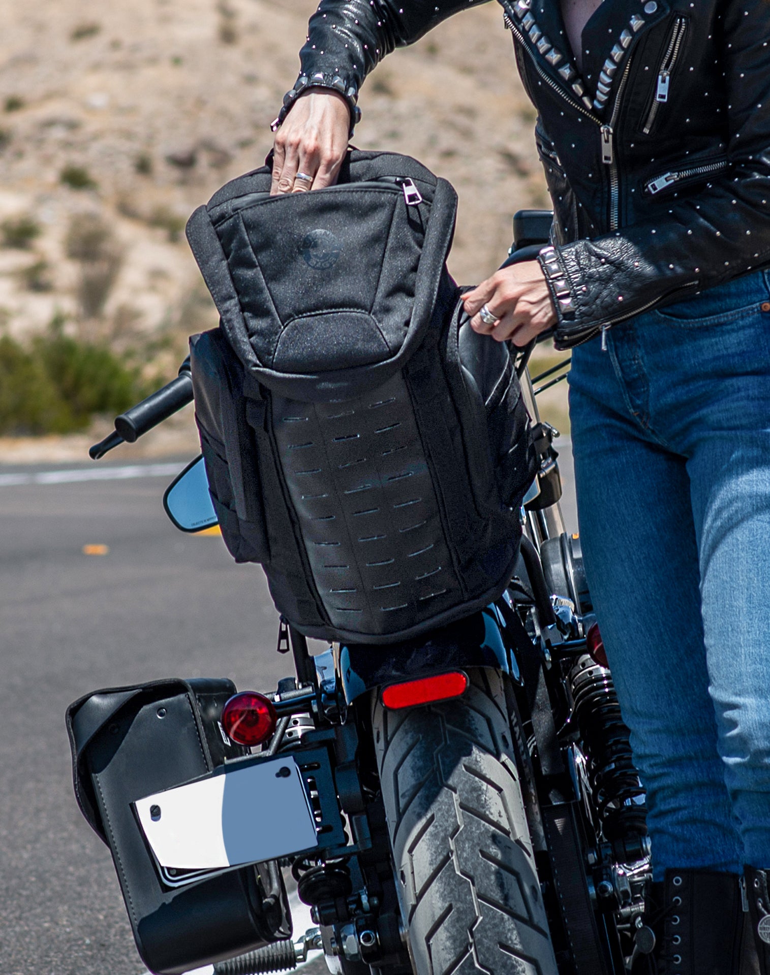 23L - Patriot Medium Motorcycle Tail Bag