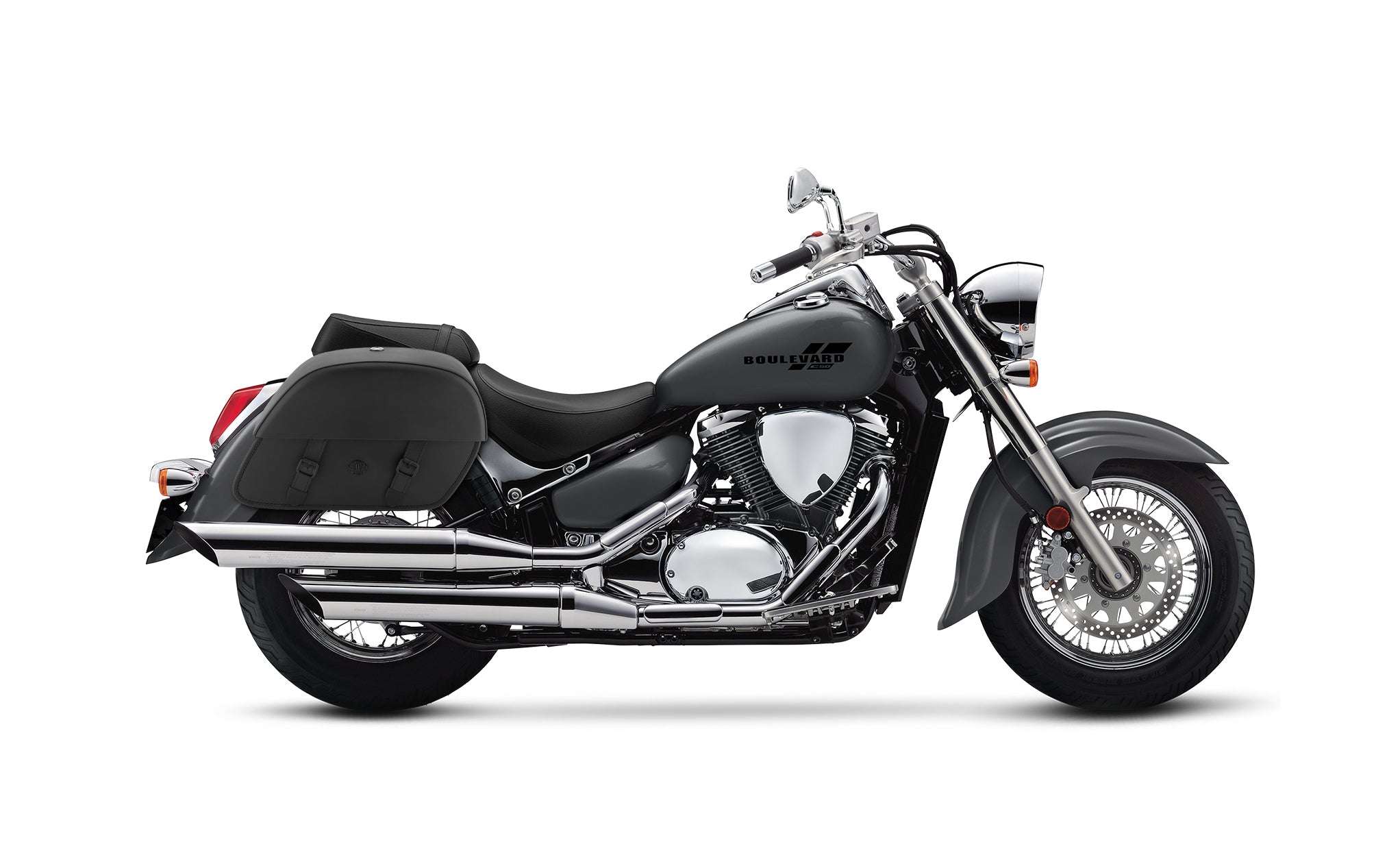 28L - Baelor Medium Suzuki Boulevard C50 VL800 Motorcycle Saddlebags  @expand