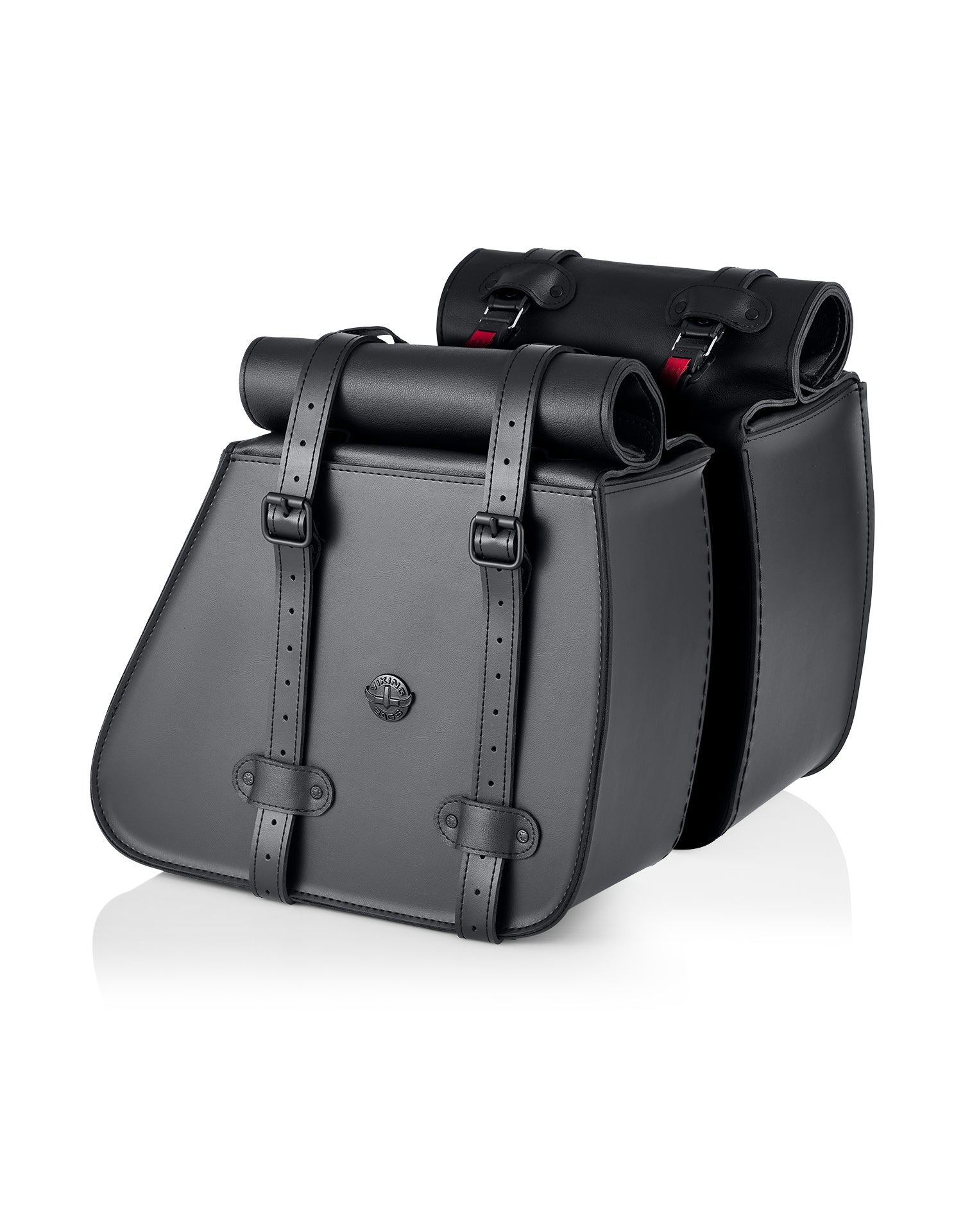 35L - Void Large Roll-Top Shock-Cut Saddlebags For Harley Sportster 883 Iron XL883N Main View