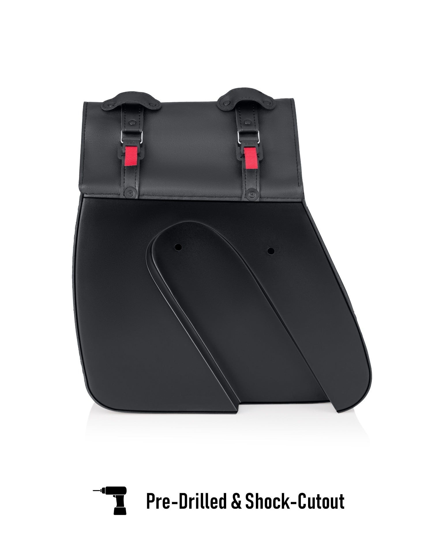 35L - Void Large Roll-Top Shock-Cut Saddlebags For Harley Sportster Super Low XL1200T Pre-Drilled & Shock-Cutout