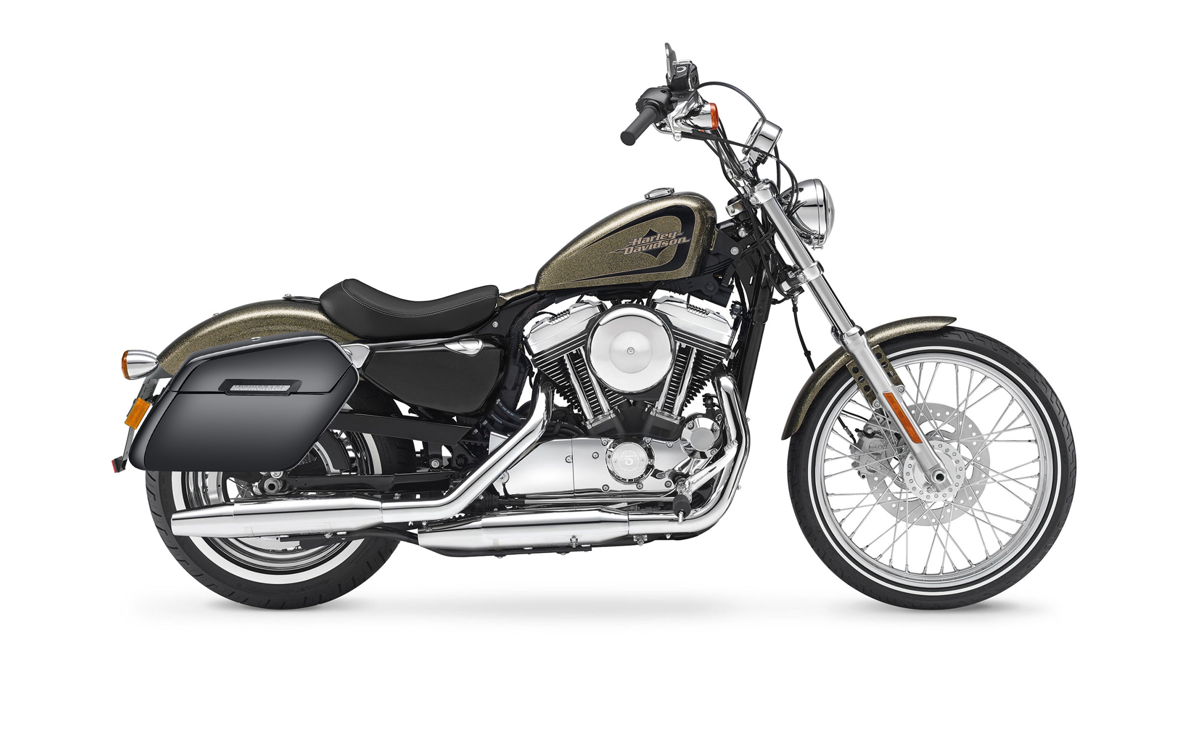Viking 38L Baldur XL Shock Cut-Out Harley Sportster 72 Painted
