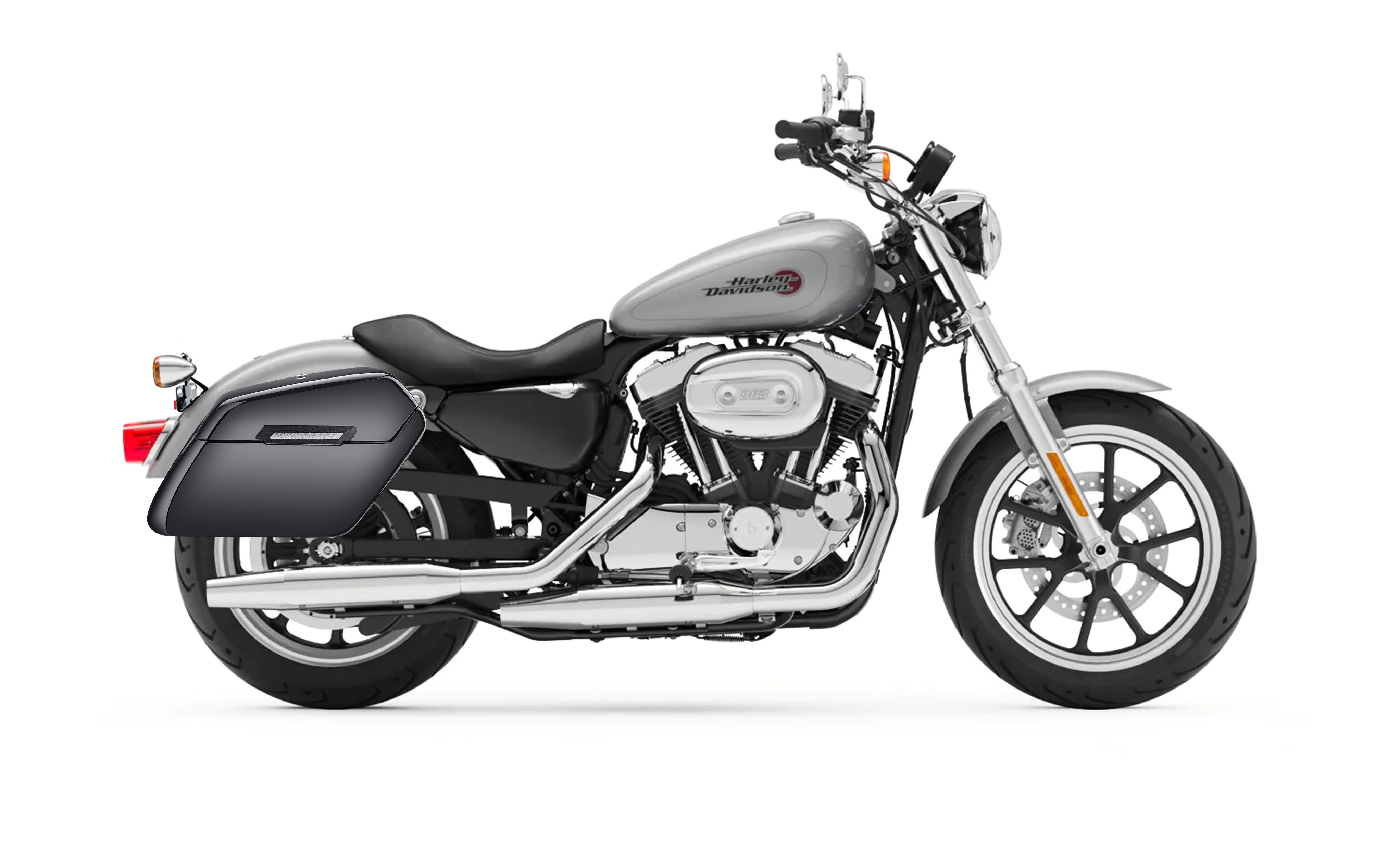 Viking 38L Baldur XL Shock Cut-Out Harley Sportster Super Low