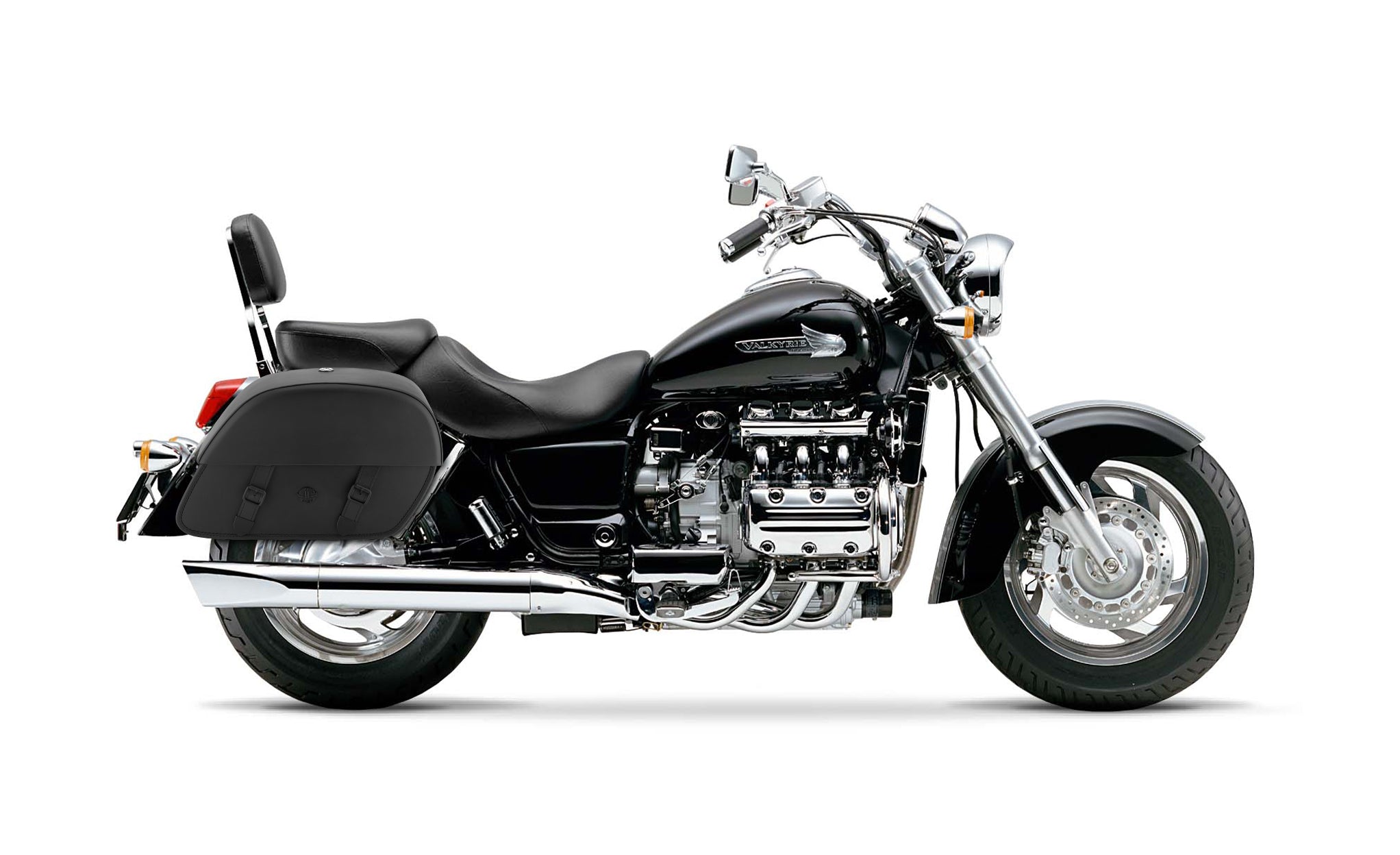 28L - Baelor Medium Honda Valkyrie 1500 Standard Motorcycle Saddlebags @expand
