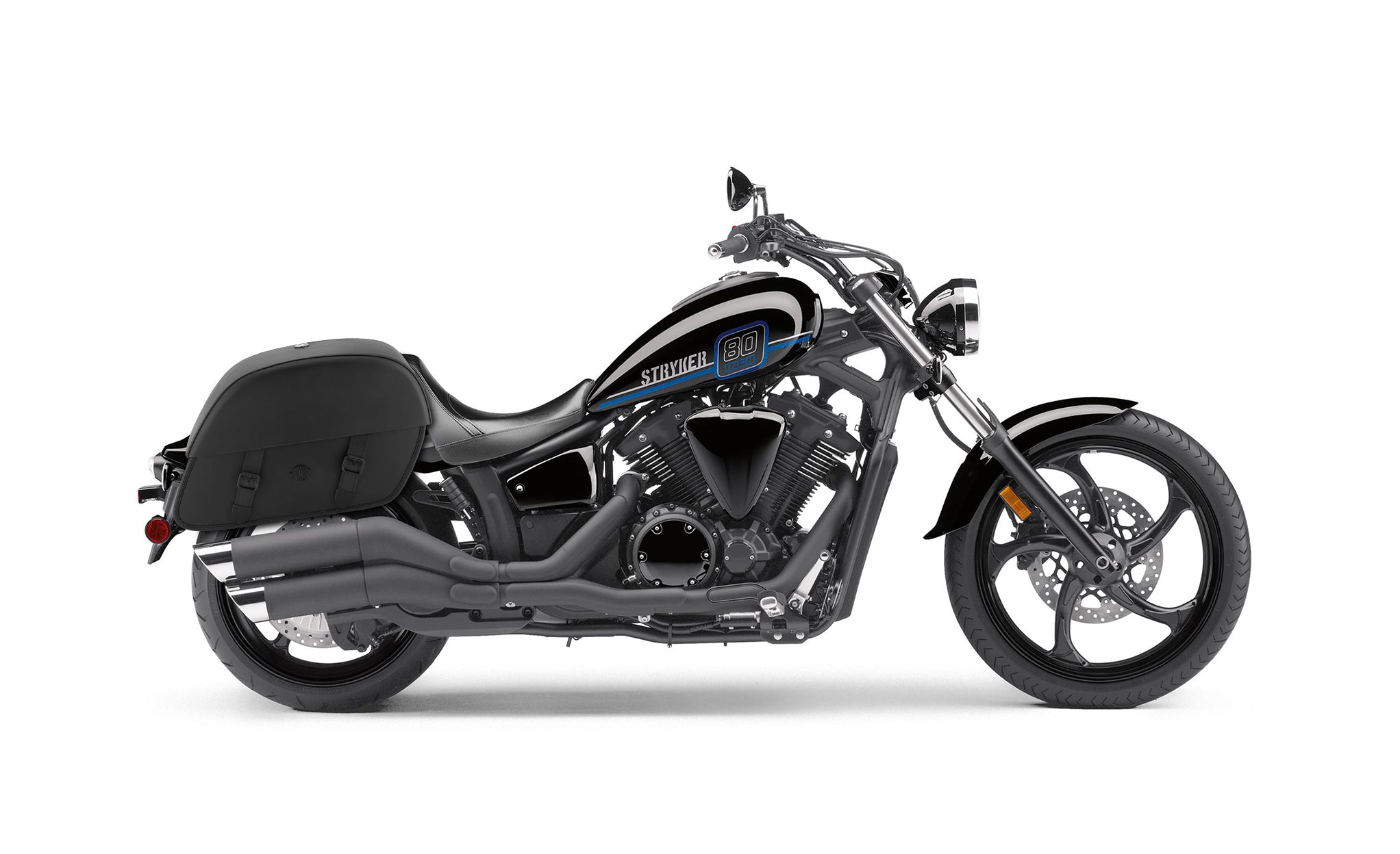 28L - Baelor Medium Yamaha Stryker Motorcycle Saddlebags @expand