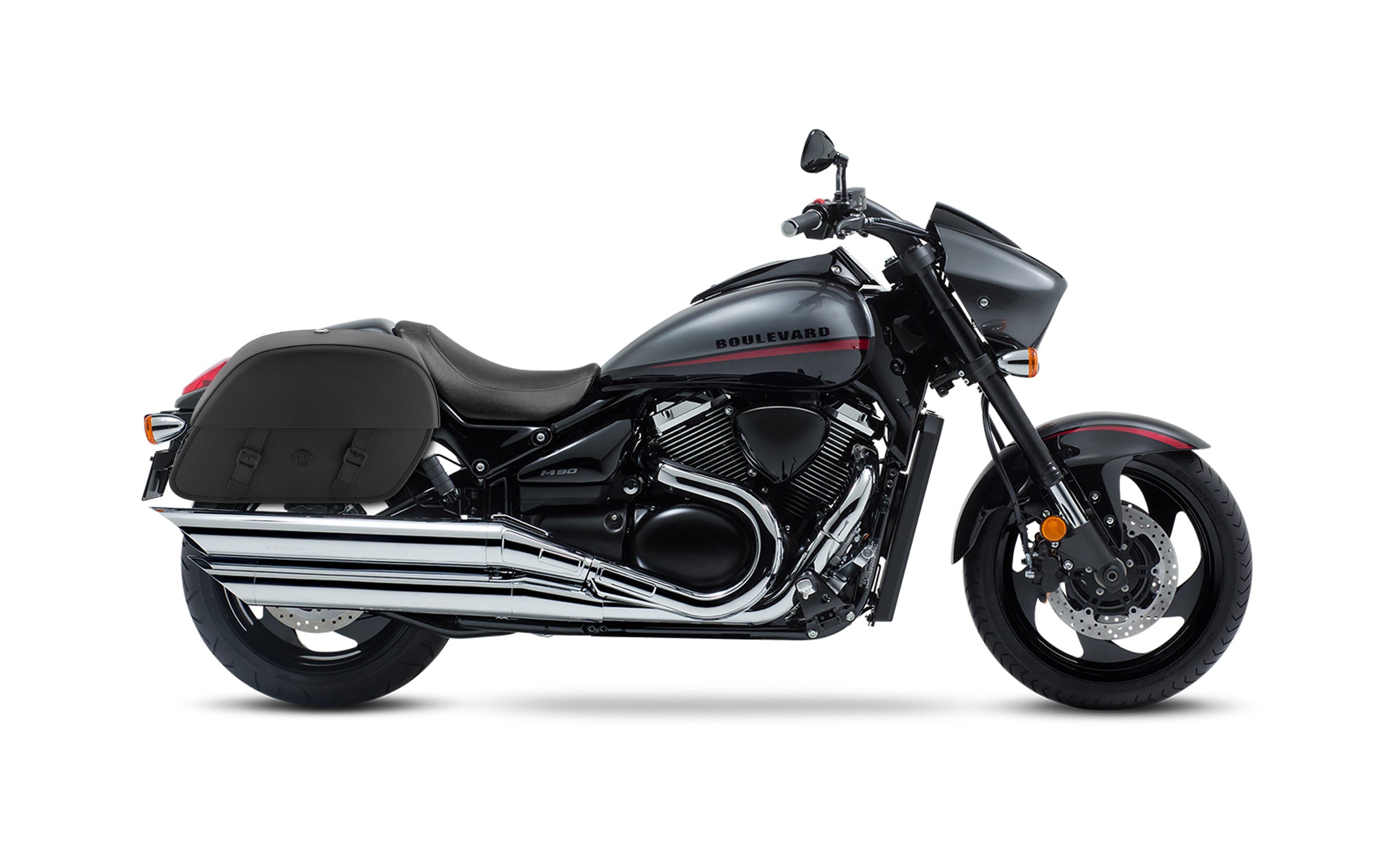 28L - Baelor Medium Suzuki Boulevard M90 VZ1500 Motorcycle Saddlebags @expand