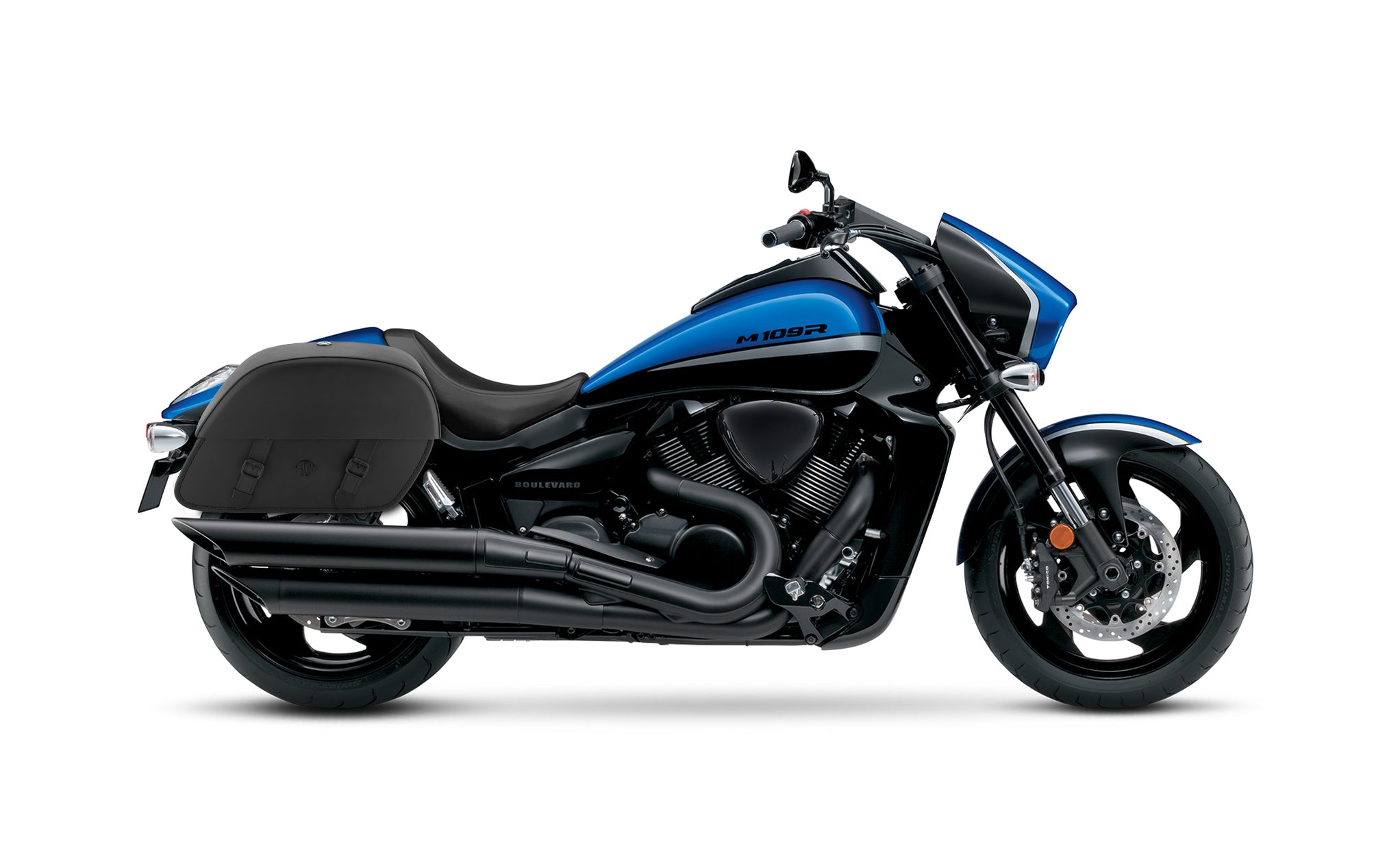 28L - Baelor Medium Suzuki Boulevard M109 VZR1800 Motorcycle Saddlebags @expand