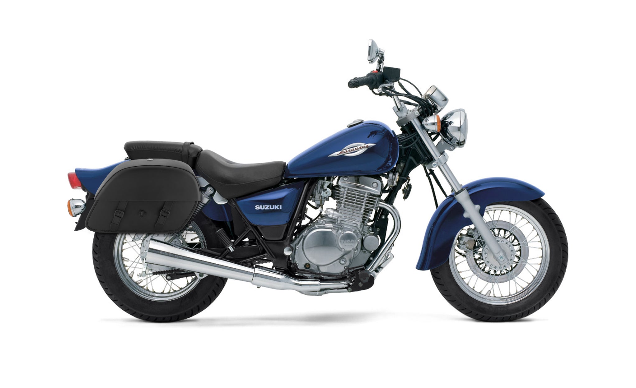 28L - Baelor Medium Marauder GZ250 Motorcycle Saddlebags @expand