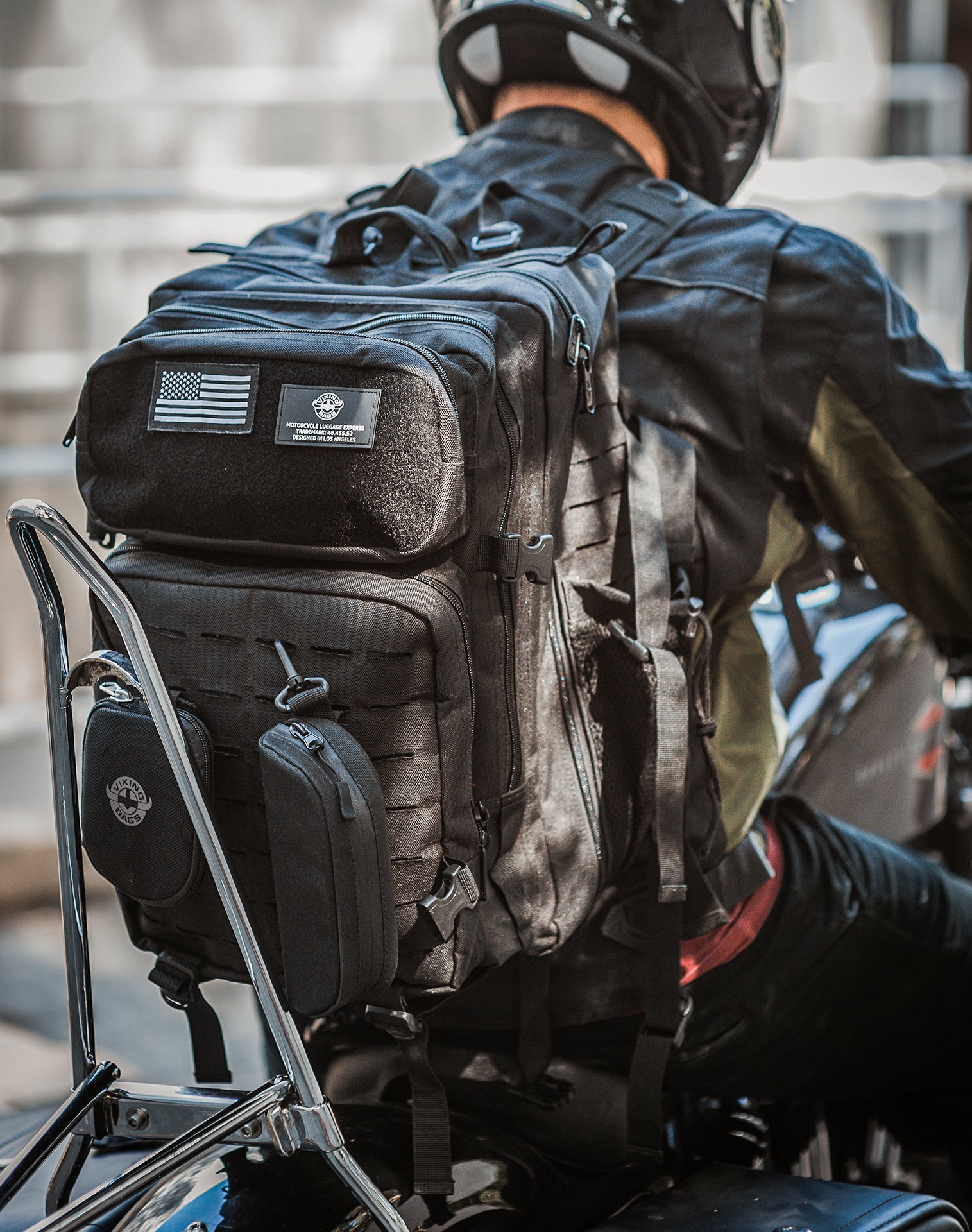 45L - Tactical XL Suzuki Motorcycle Backpack
