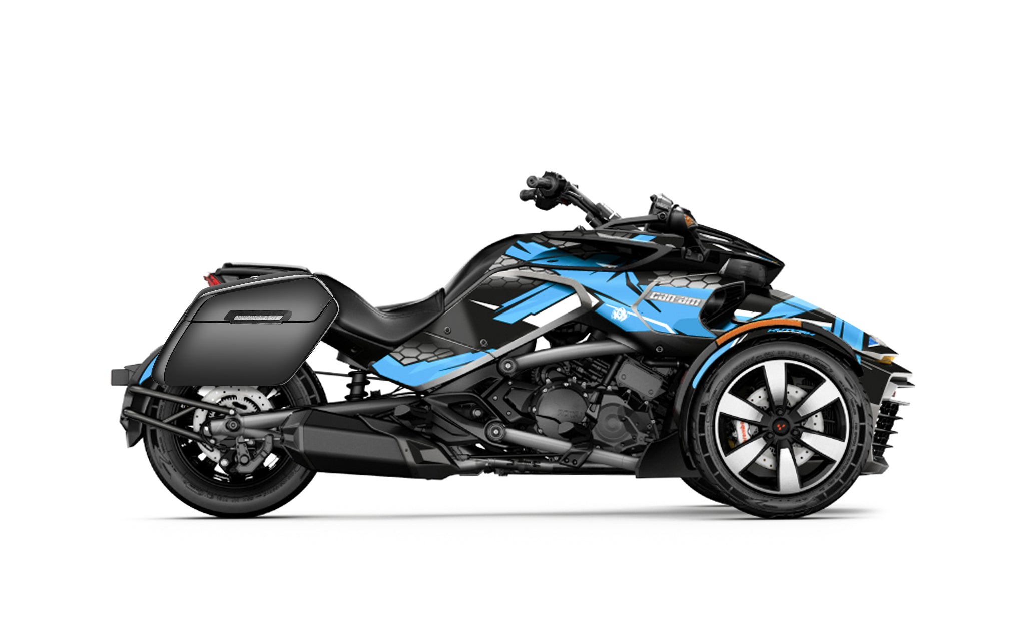 CAN AM Spyder F3 Saddlebags. Best Saddlebags for BRP CAN AM Spyder F3