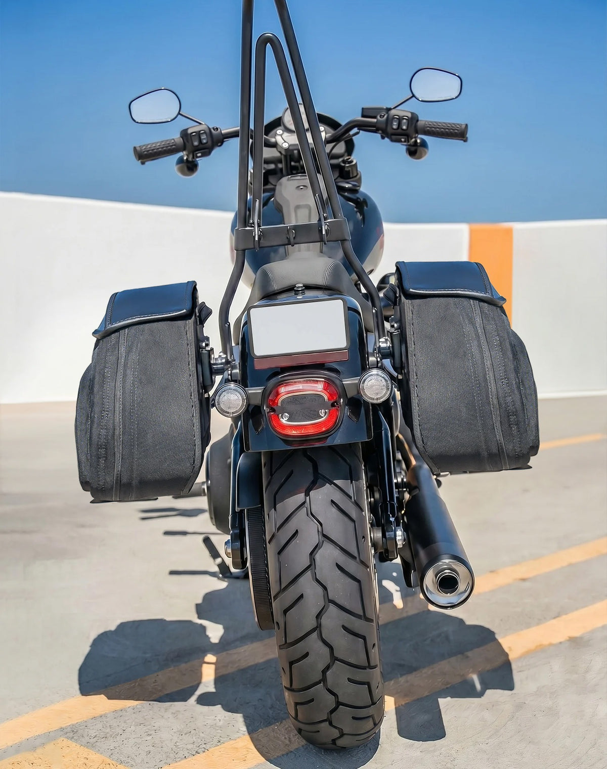 60L - Stealth XL Quick Mount Saddlebags for 2025+ Harley Softail Low Rider S FXLRS