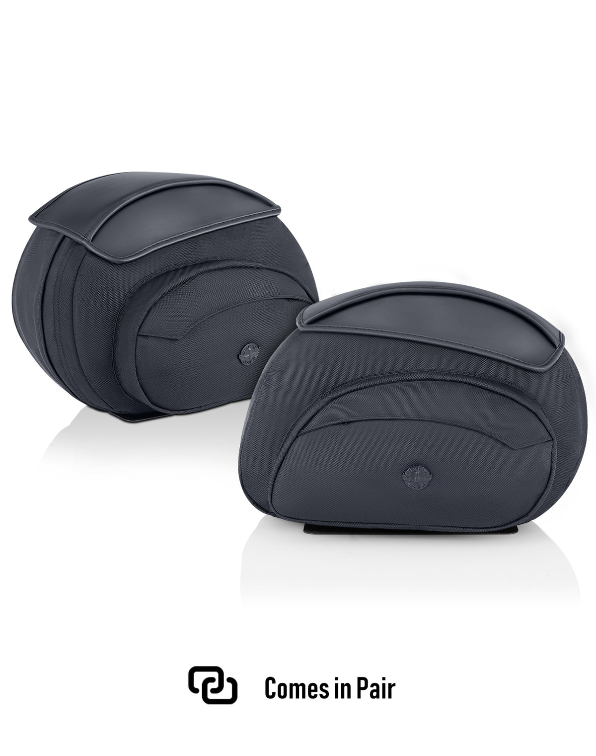 60L - Stealth XL Quick Mount Saddlebags for Harley Softail Heritage Classic FLHC/S Comes in Pair