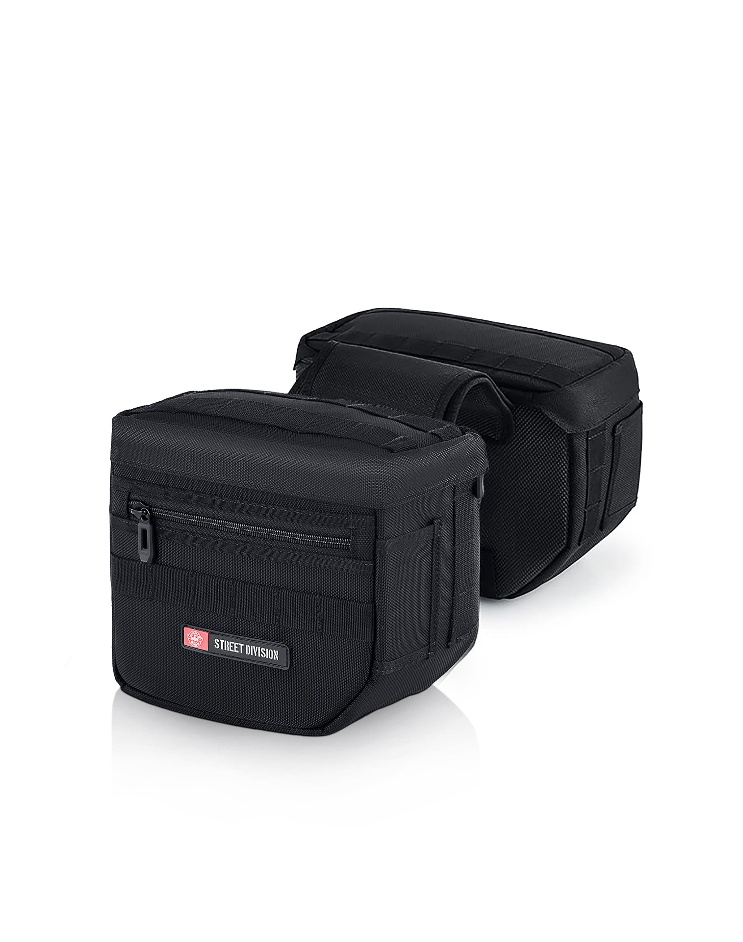 8L - Patriot Small Throw Over Saddlebags for Harley Sportster 883 Custom XL883C/XLH883C Hero Image