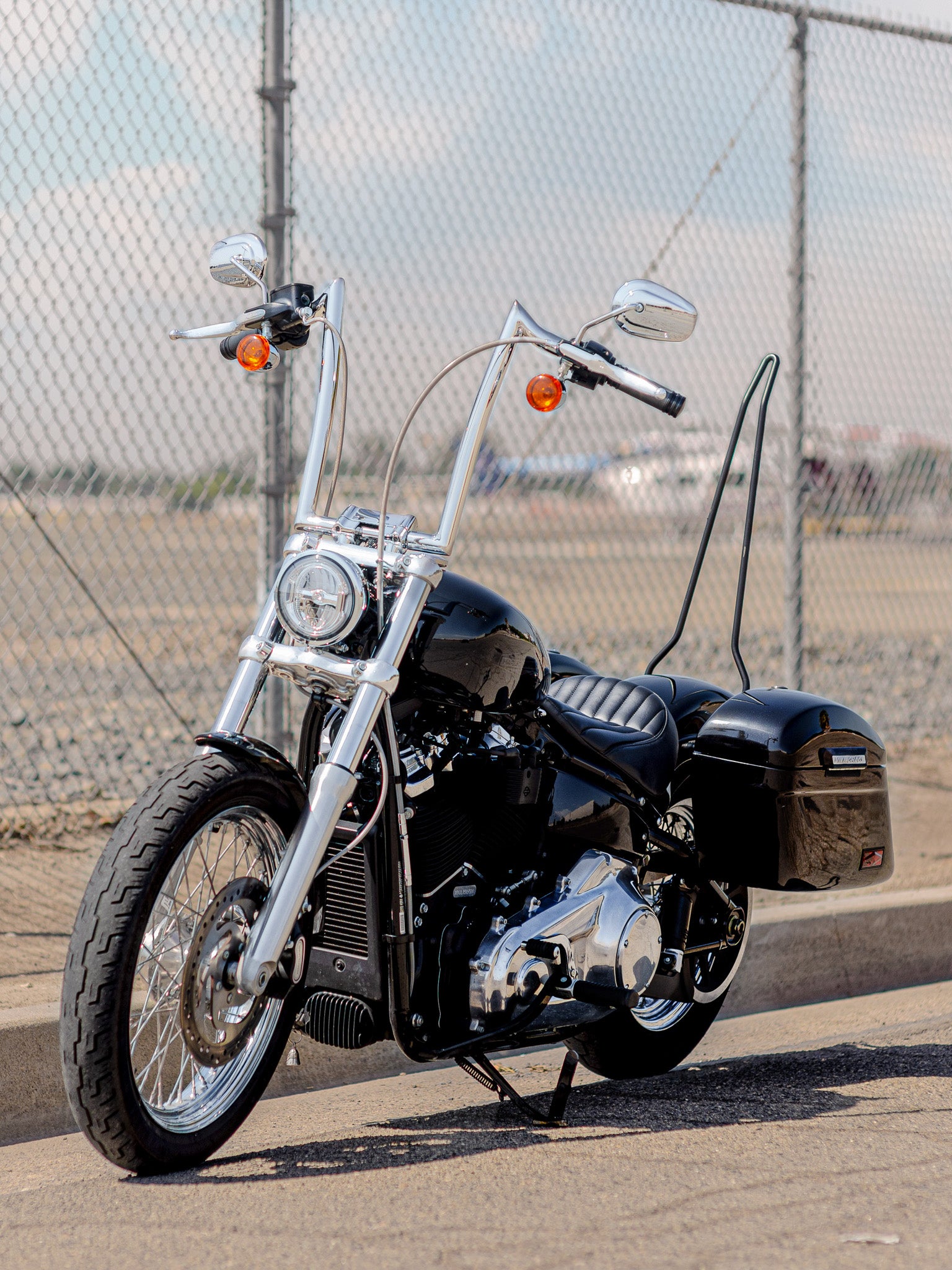 All Motorcycle Bags, Parts & Accessories for Harley Softail Standard Vertical Banner 