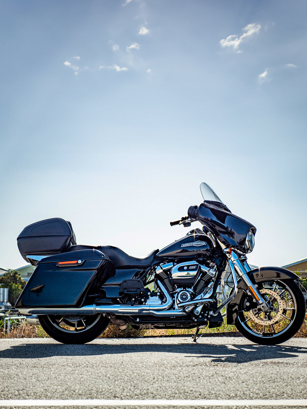 All Motorcycle Bags, Parts & Accessories for Harley Touring Road Glide Vertical Banner