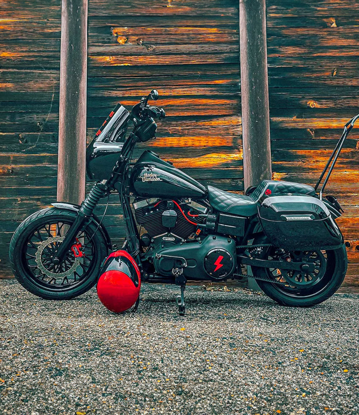 Harley Dyna Crash Bars. Best Engine Guards for Harley Dyna - VikingBags
