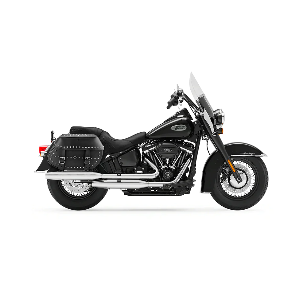 Saddlebags for Harley Softail Heritage FLSTI, FLSTCI, FLHCS Motorcycle