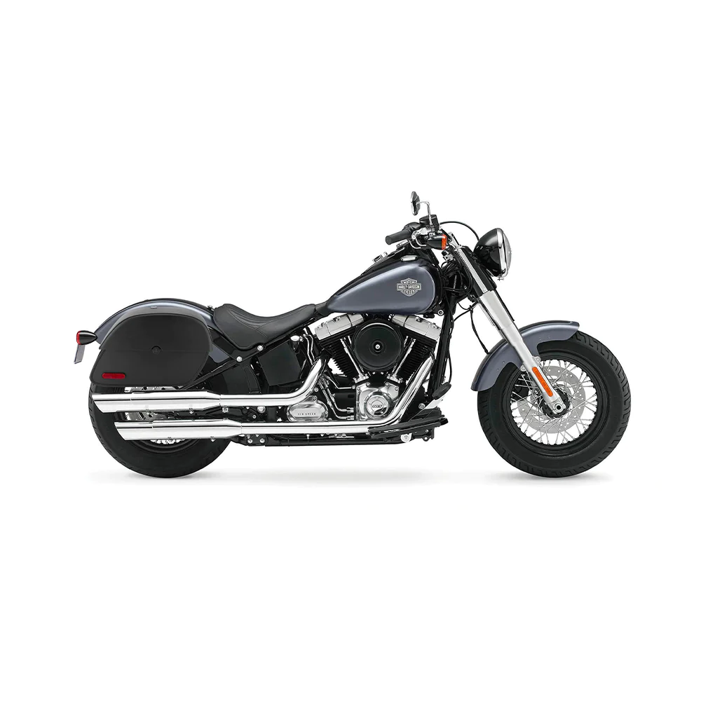 Saddlebags for Harley Softail Slim FLS Motorcycle