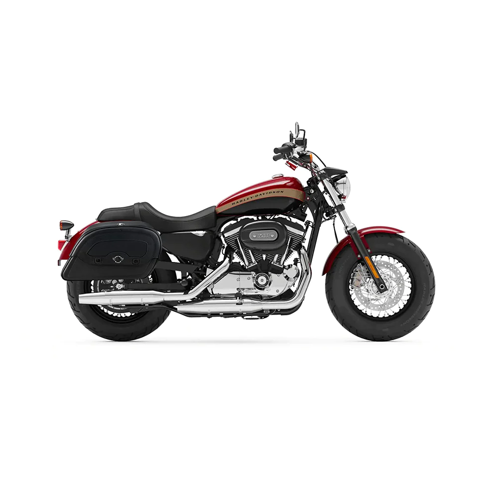 Saddlebags for Harley Sportster 1200 Custom XLH1200CXL1200C Motorcycle