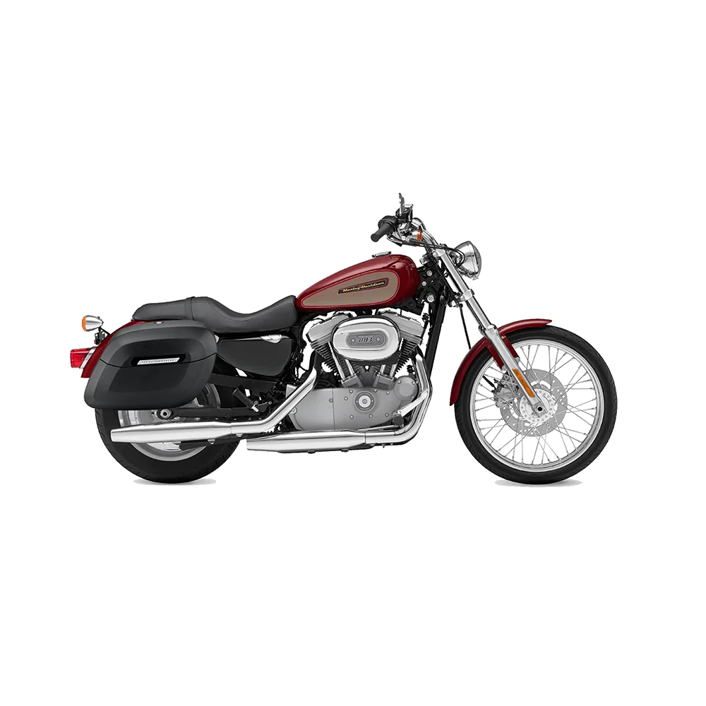 Saddlebags for Harley Sportster 883 Custom XLH883CXL883C Motorcycle
