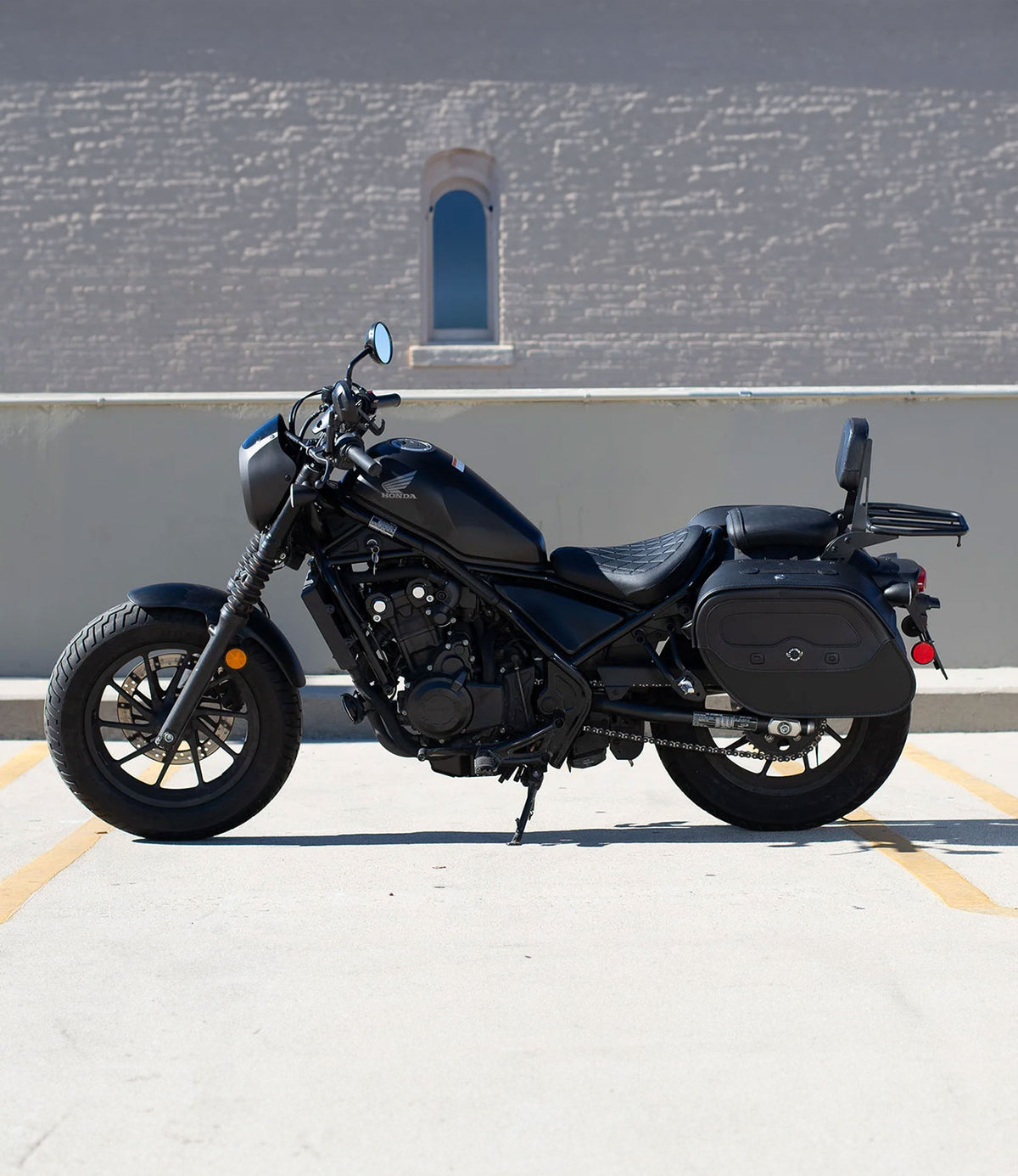 Honda Rebel Saddlebags. Hard & Leather Saddle Bags for Rebel VikingBags