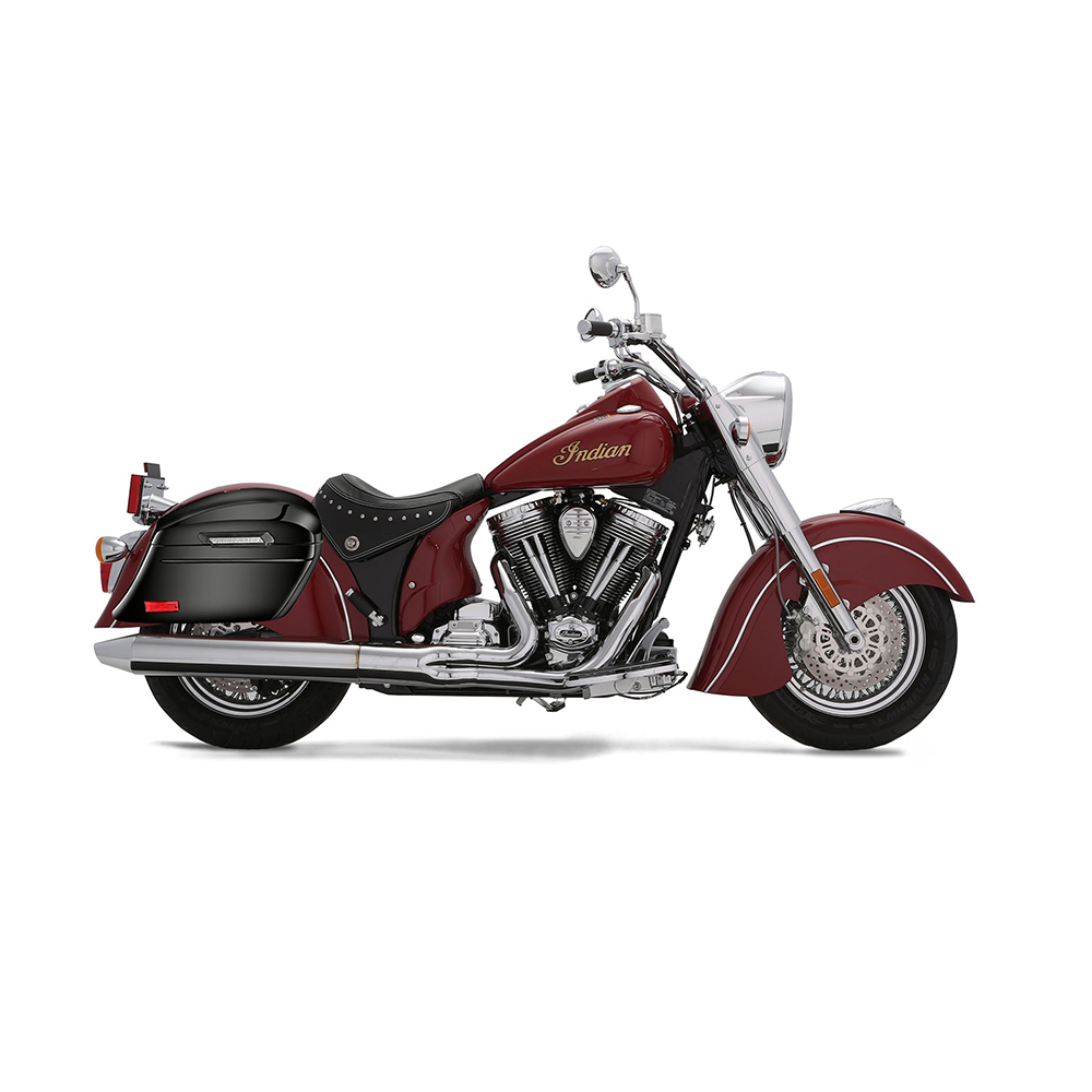 Saddlebags for Indian Chief Deluxe Motorcycle