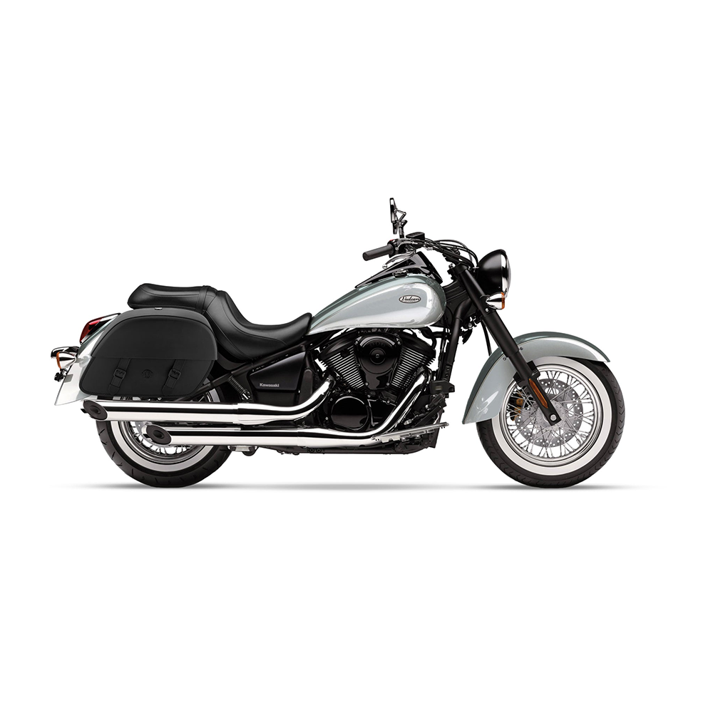 Saddlebags for Kawasaki Vulcan 900 Classic, VN900 Motorcycle