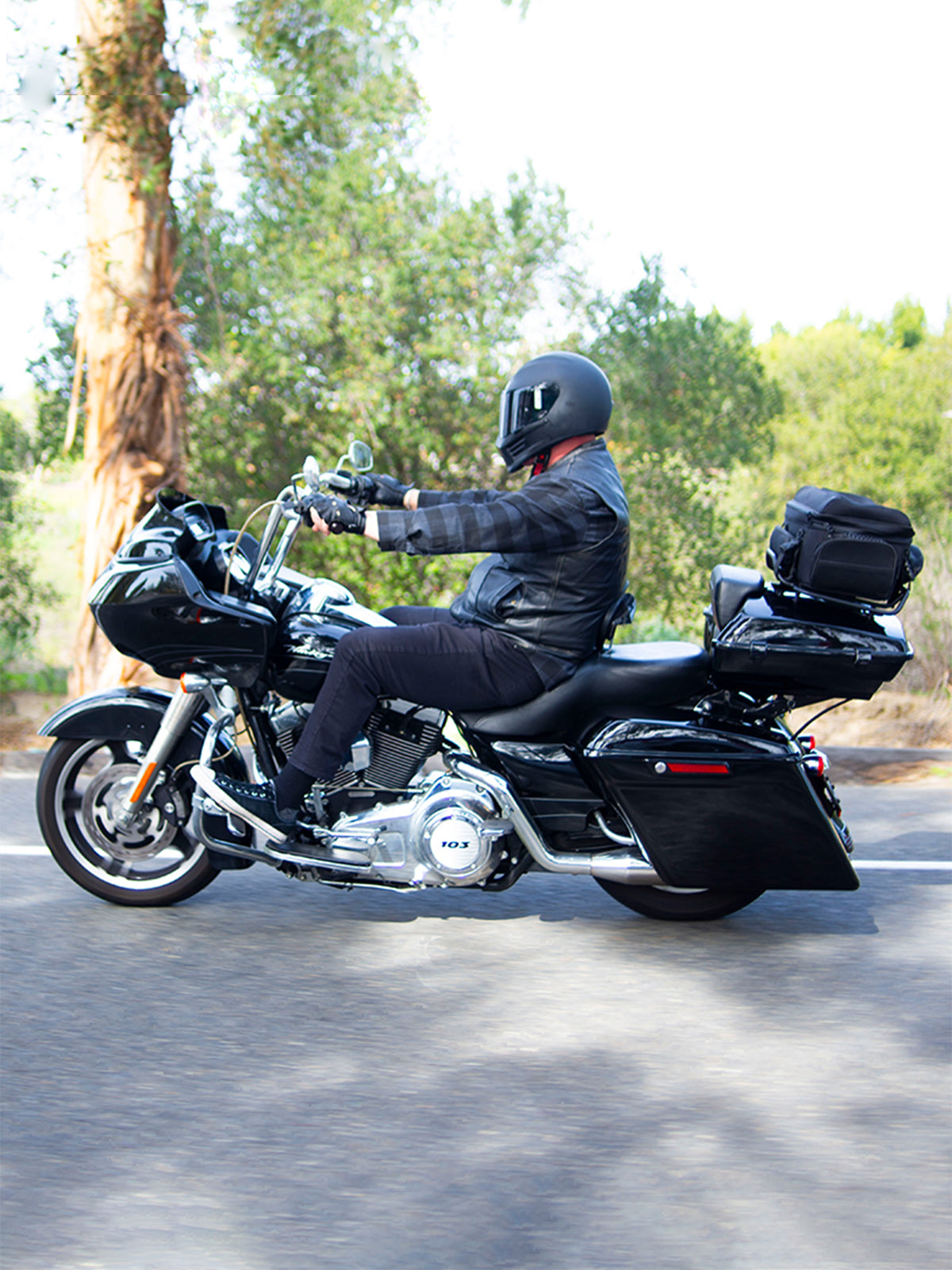 Tour Packs for Harley Touring Road Glide Motorcycle Mobile