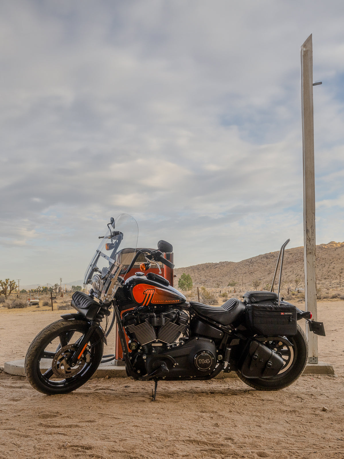 Harley Davidson Softail Springer FXSTS/I Saddlebags