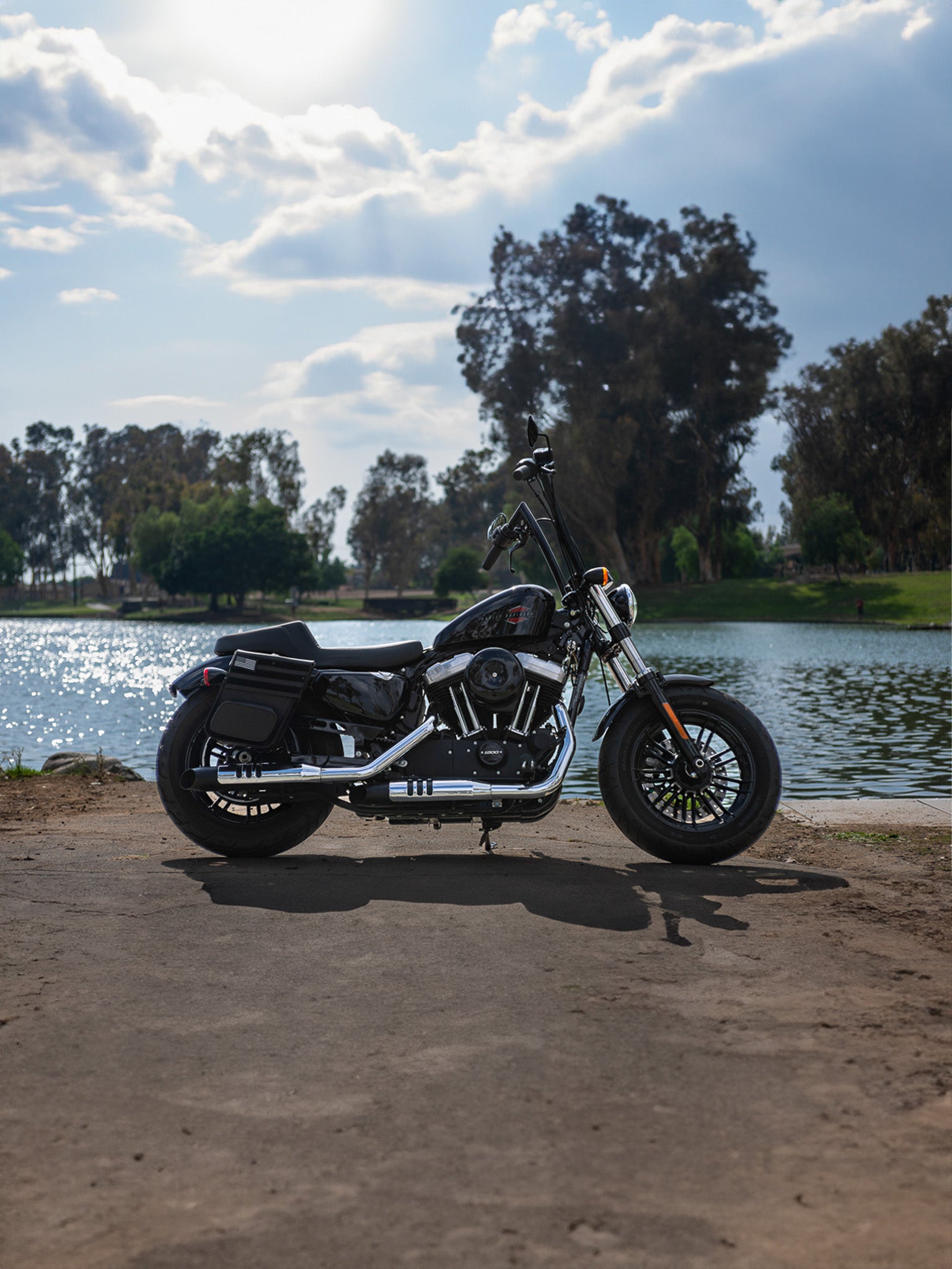 Harley Davidson Sportster 1200 Nightster XL1200N Saddlebags