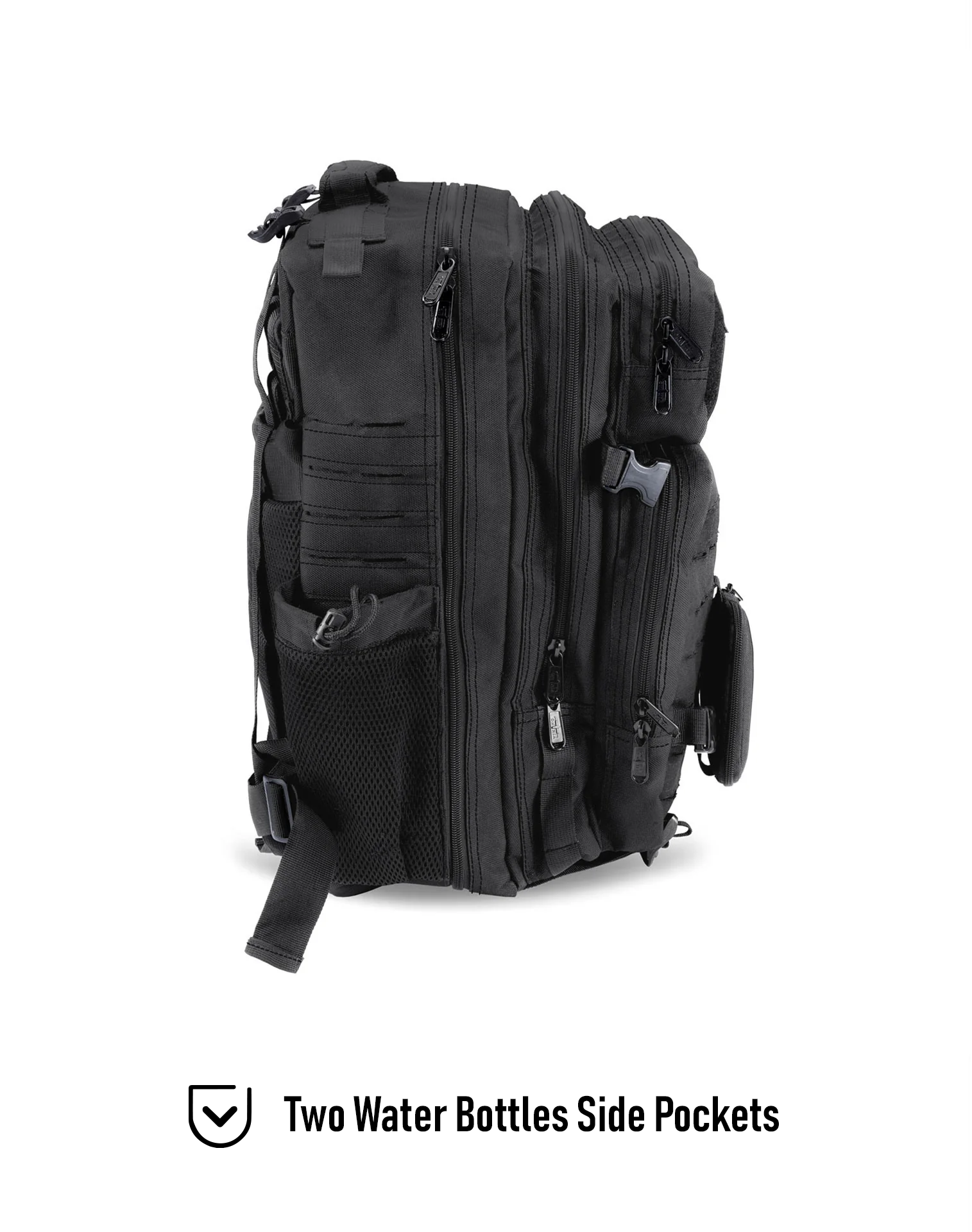 45L - Tactical XL Yamaha Motorcycle Sissy Bar Backpack