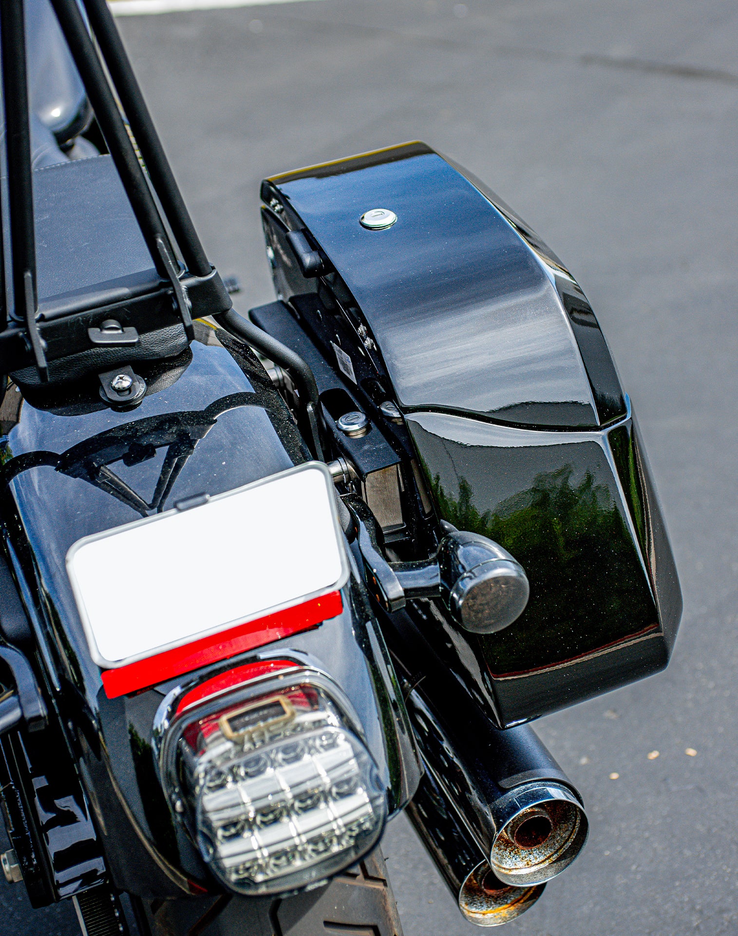 Viking Turn Signal Relocation Kit For Harley Davidson Softail 2018+ Models Viking Bags