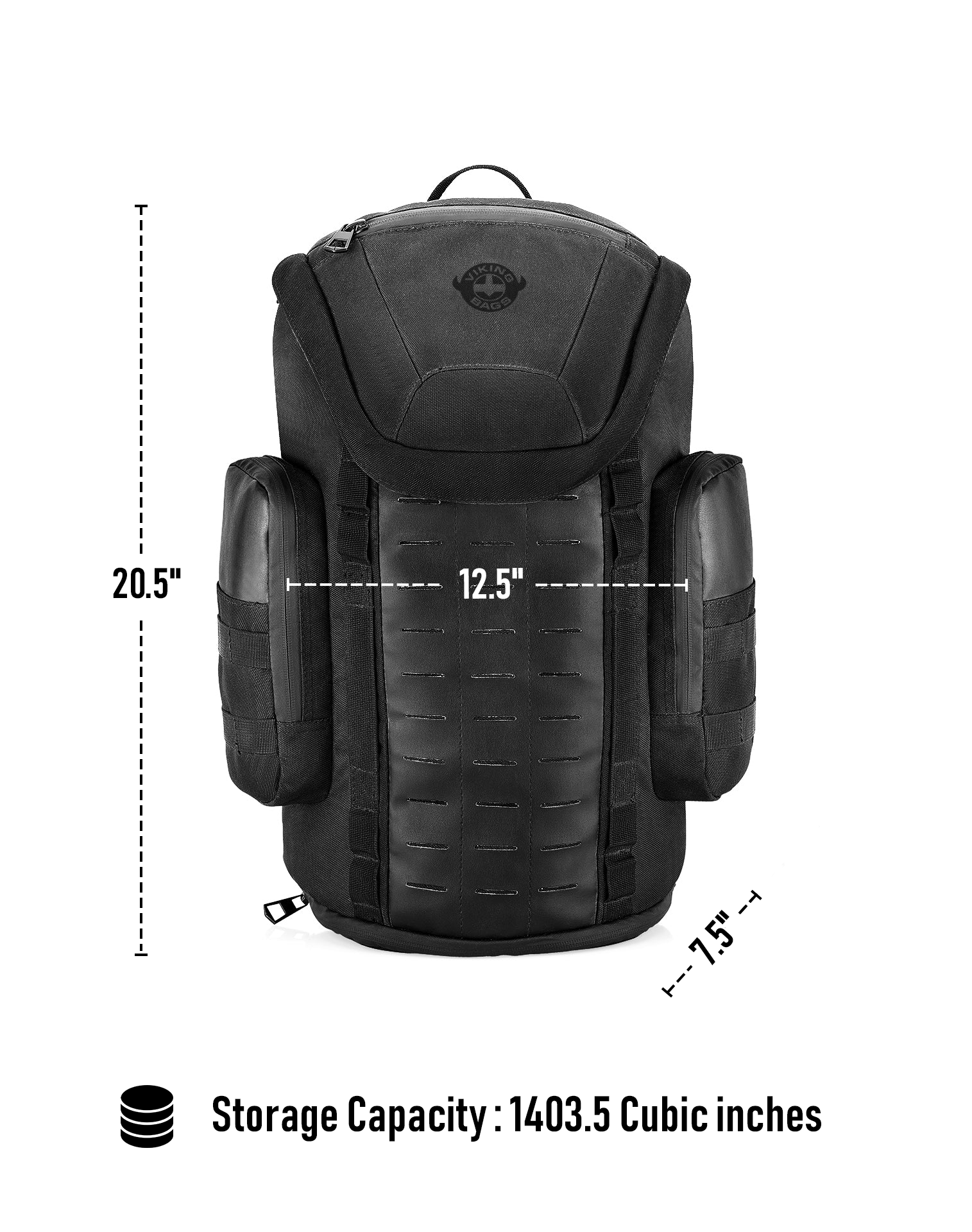 23L - Patriot Medium Hyosung Motorcycle Backpack